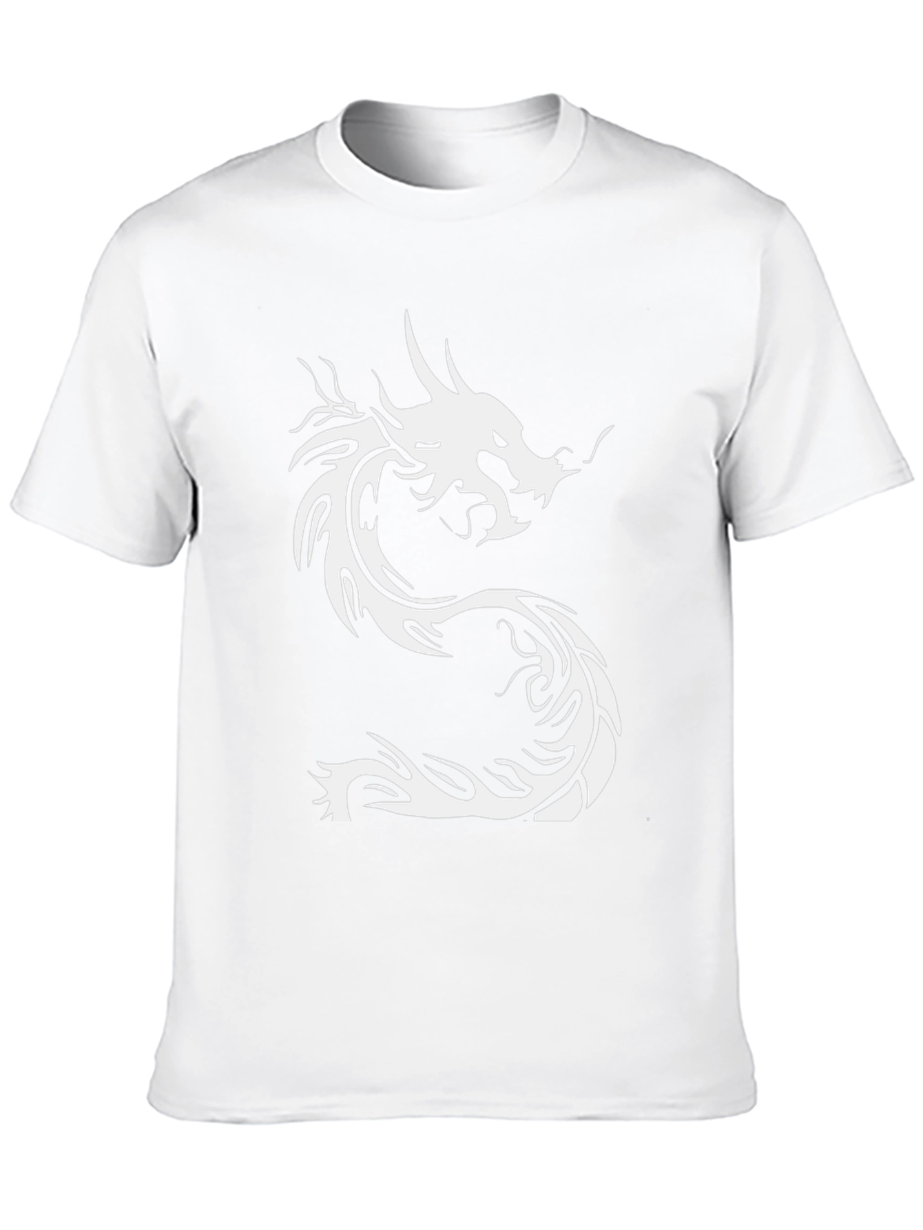 Dragon Graphic Black Tee - Stylish Mens Shirt