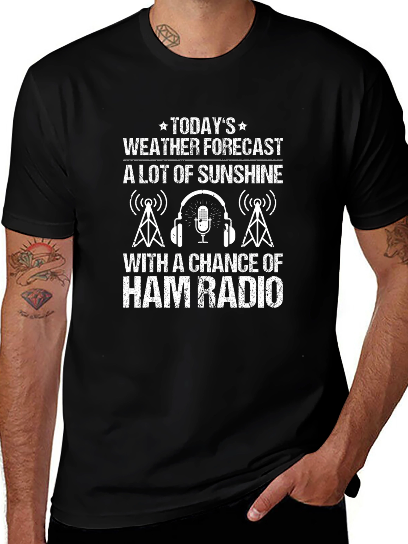 Ham Radio Weather Forecast T-Shirt