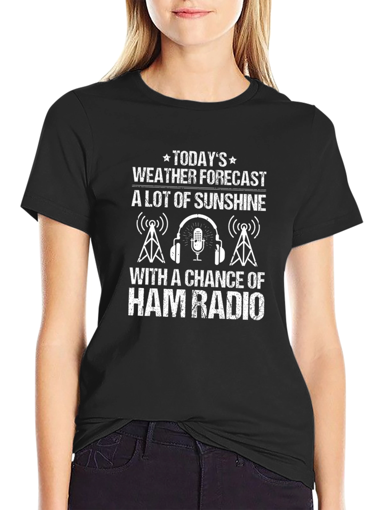 Ham Radio Weather Forecast T-Shirt