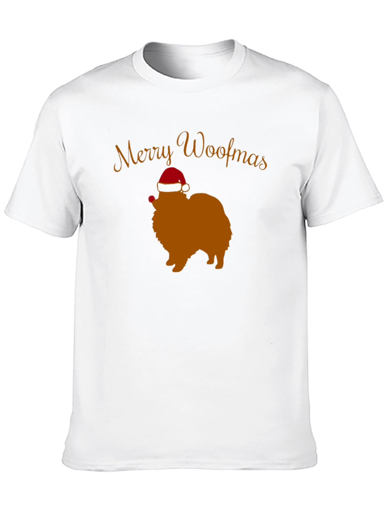Merry Woofmas Dog T-Shirt