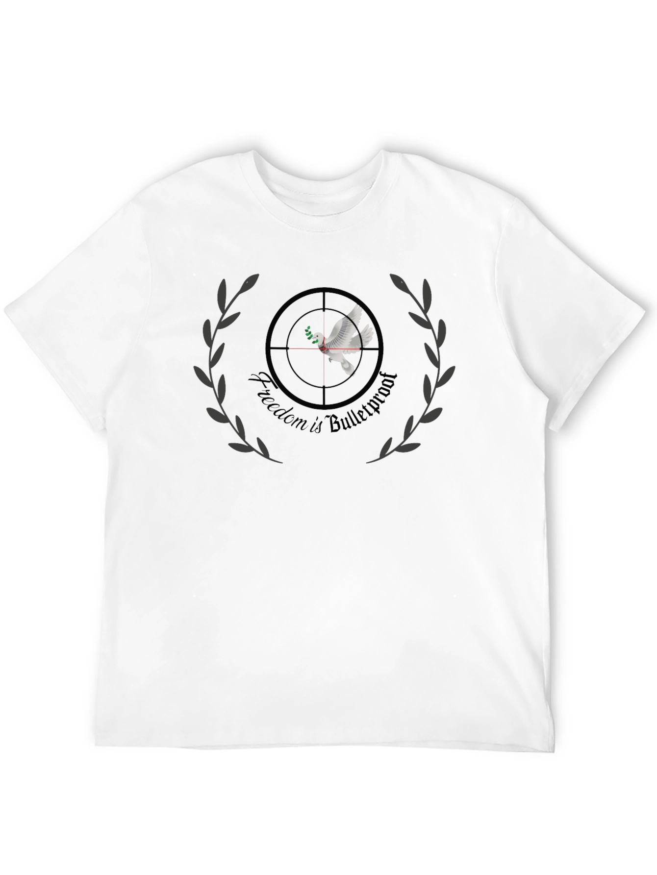 Freedom is Bulletproof Graphic T-Shirt