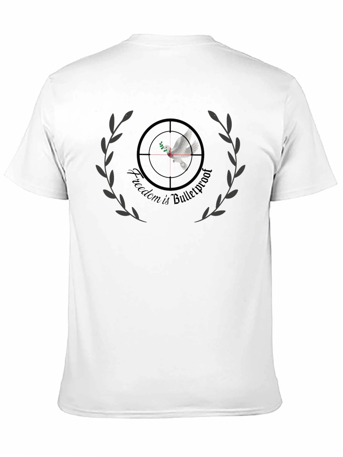 Freedom is Bulletproof Graphic T-Shirt