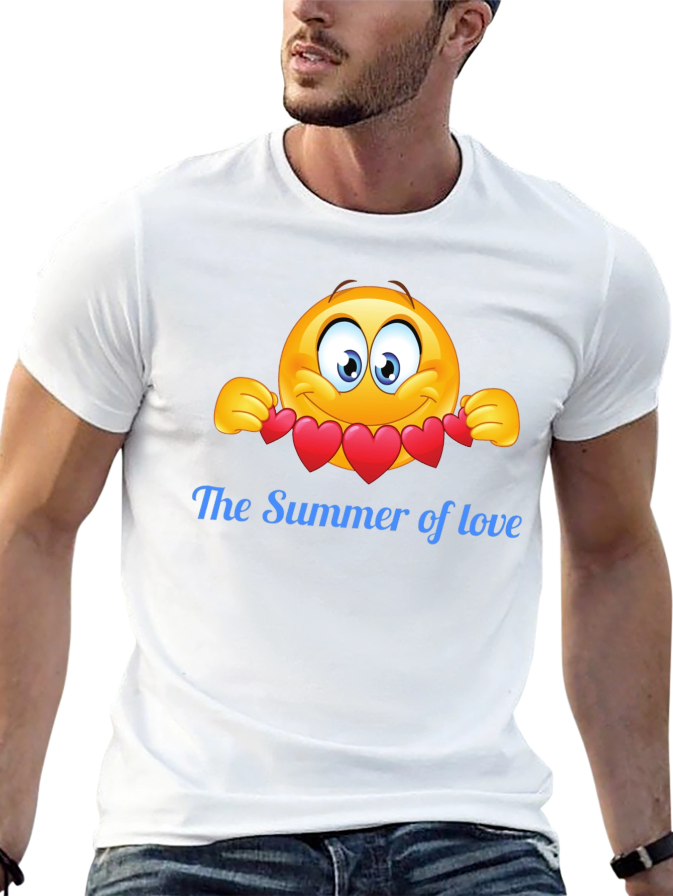 Summer of Love Emoji T-Shirt