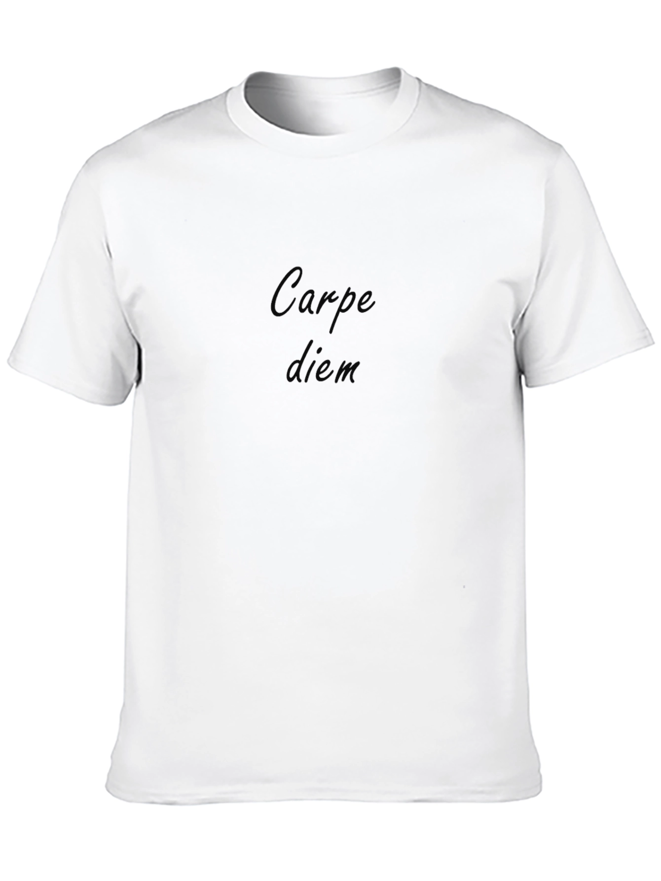 Carpe Diem Black T-Shirt