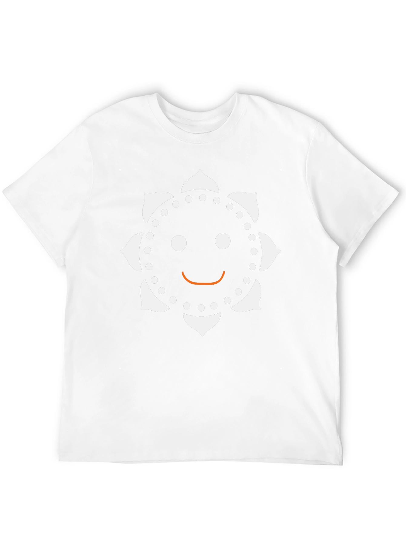 Funky Smiley Face Graphic Black T-Shirt