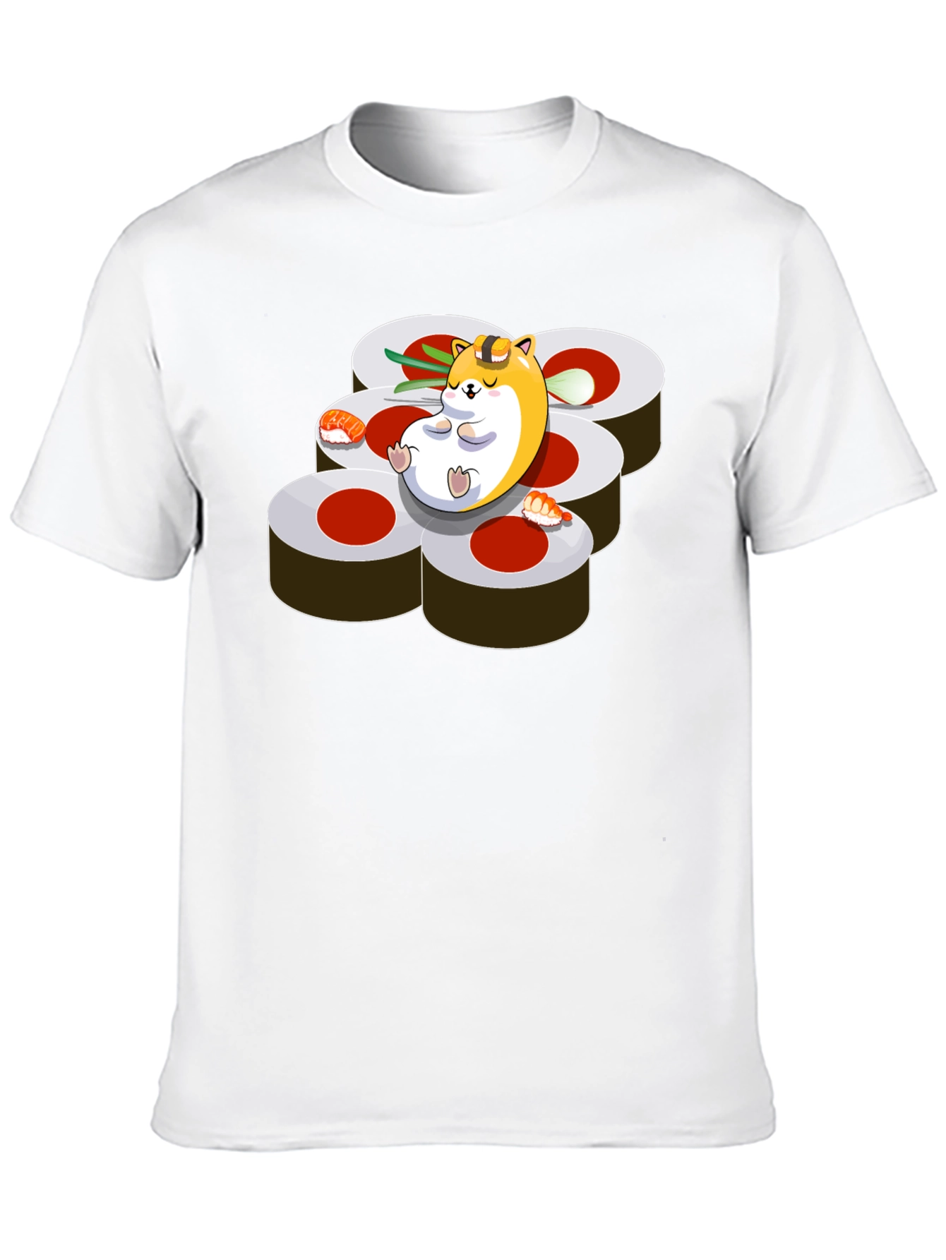 Sushi Hamster Graphic Tee - Relaxed Fit