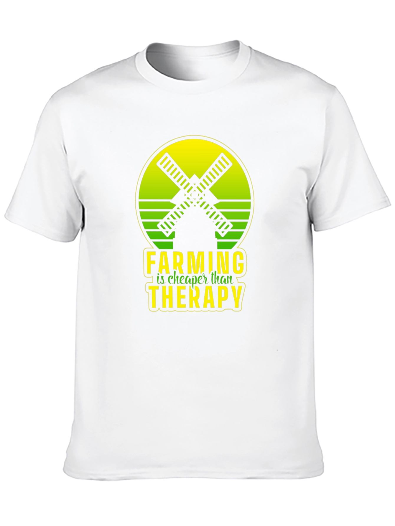 Farming is Cheaper Than Therapy T-Shirt