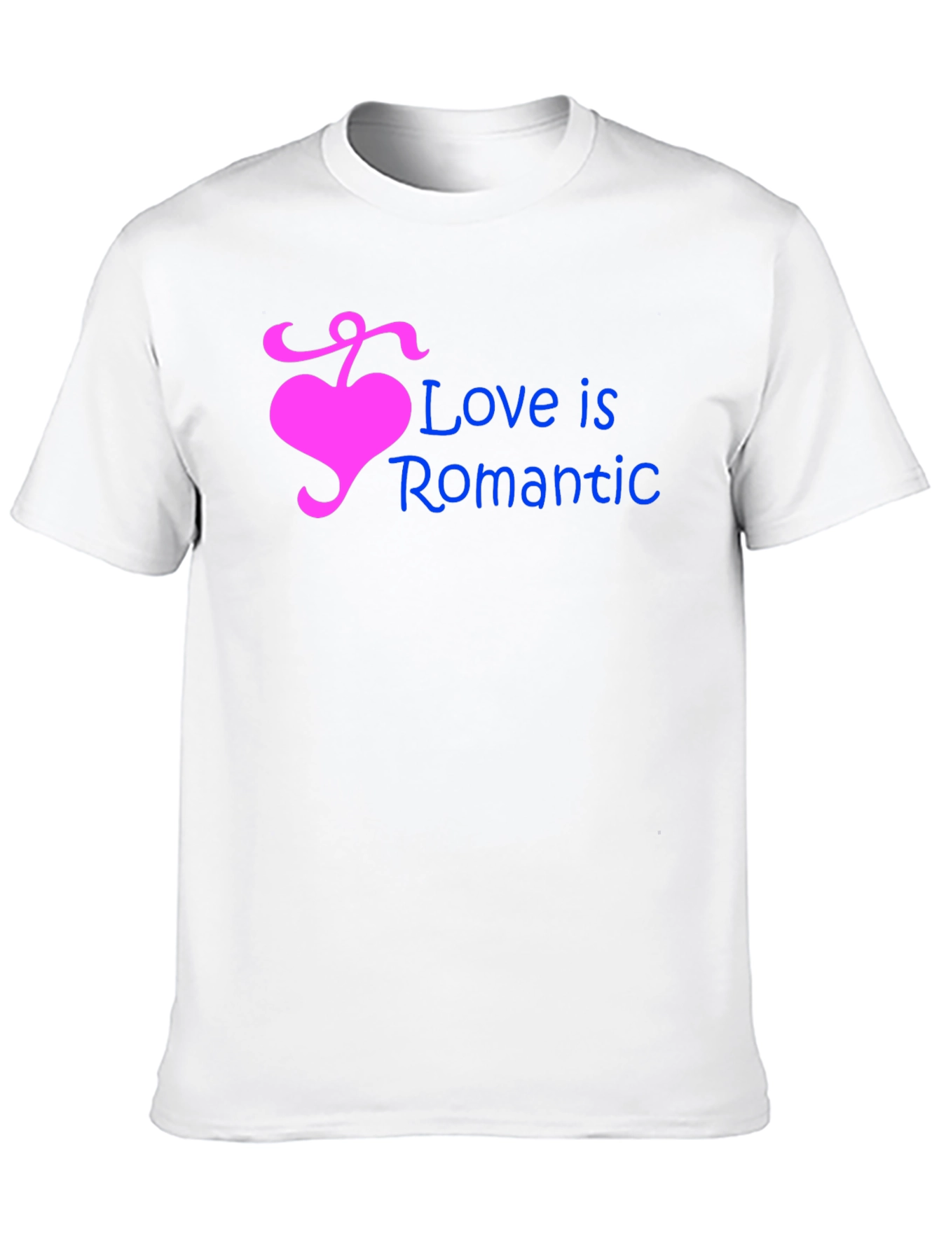 Love is Romantic Heart Graphic T-Shirt