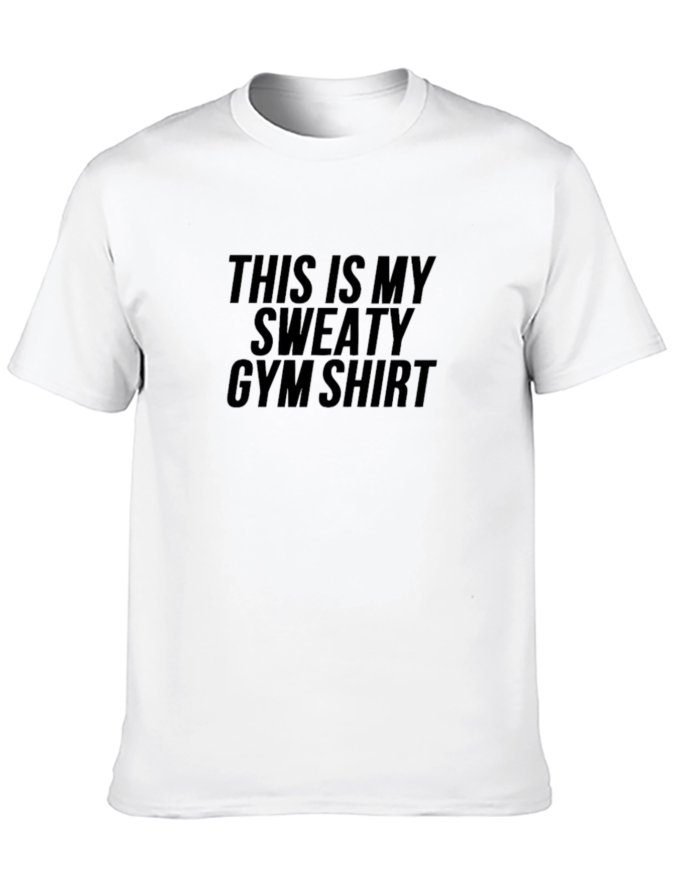 Sweaty Gym Shirt - Mens Fitness Tee