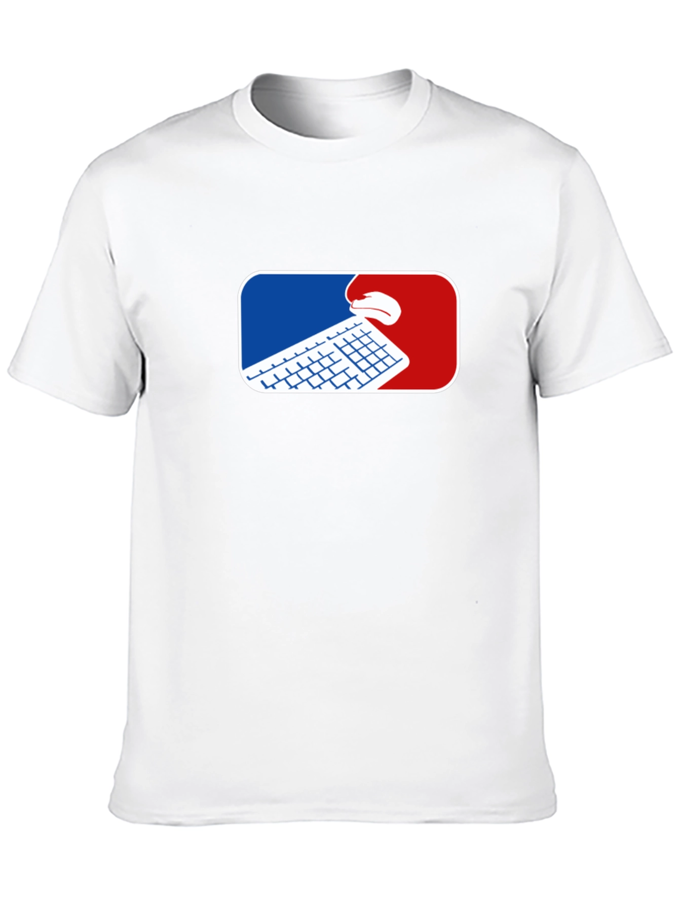 Gamer T-Shirt - Keyboard and Mouse Graphic Tee