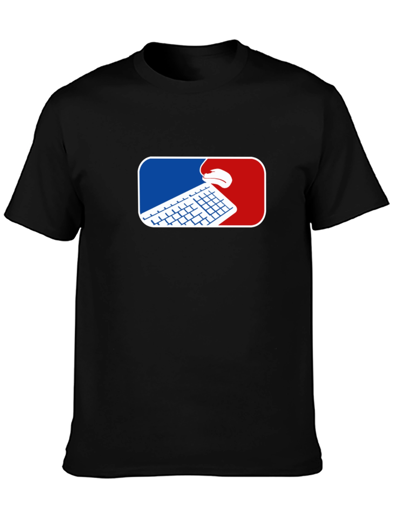 Gamer T-Shirt - Keyboard and Mouse Graphic Tee