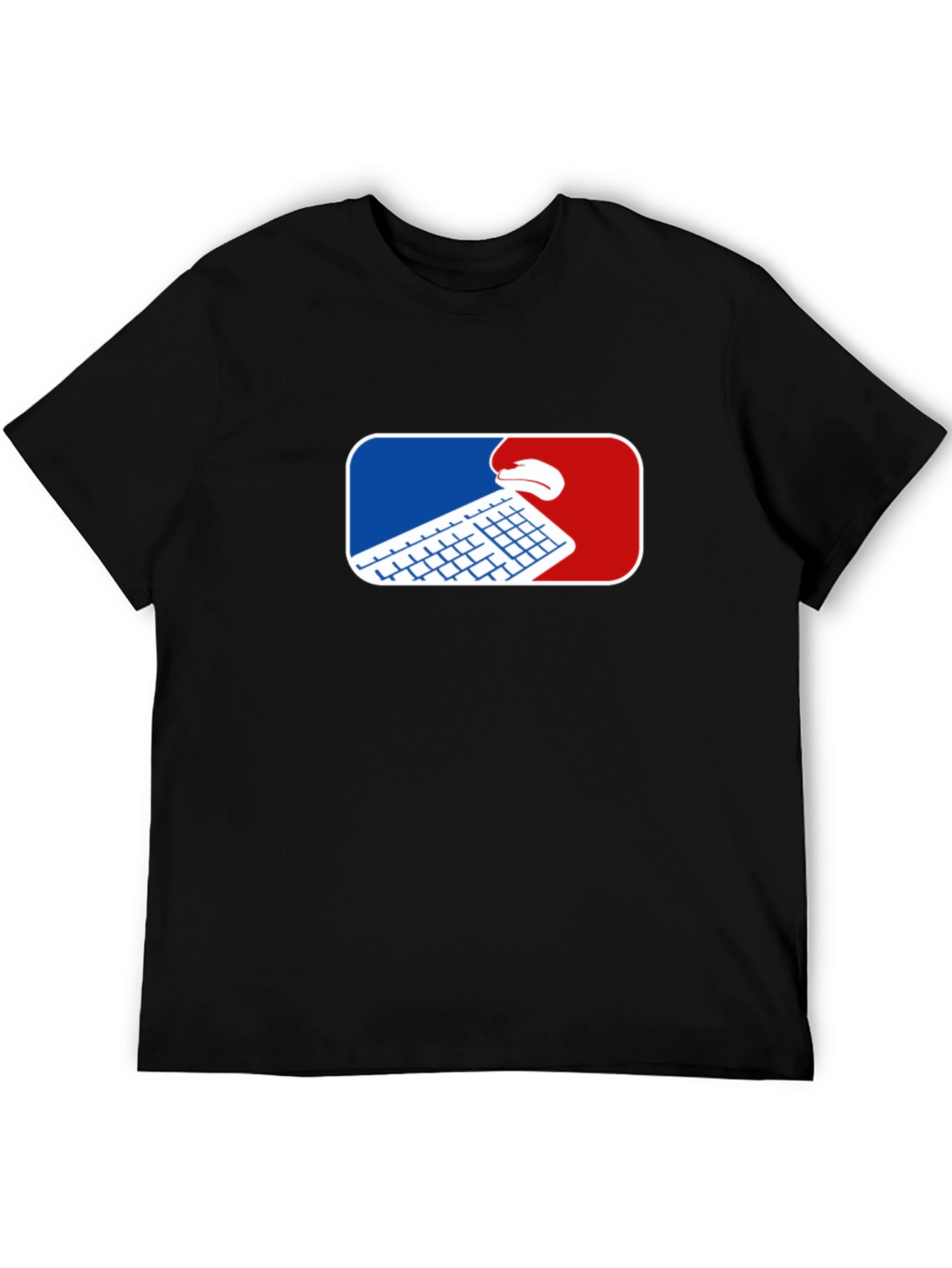 Gamer T-Shirt - Keyboard and Mouse Graphic Tee