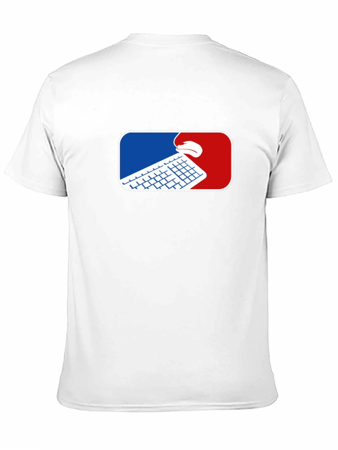 Gamer T-Shirt - Keyboard and Mouse Graphic Tee