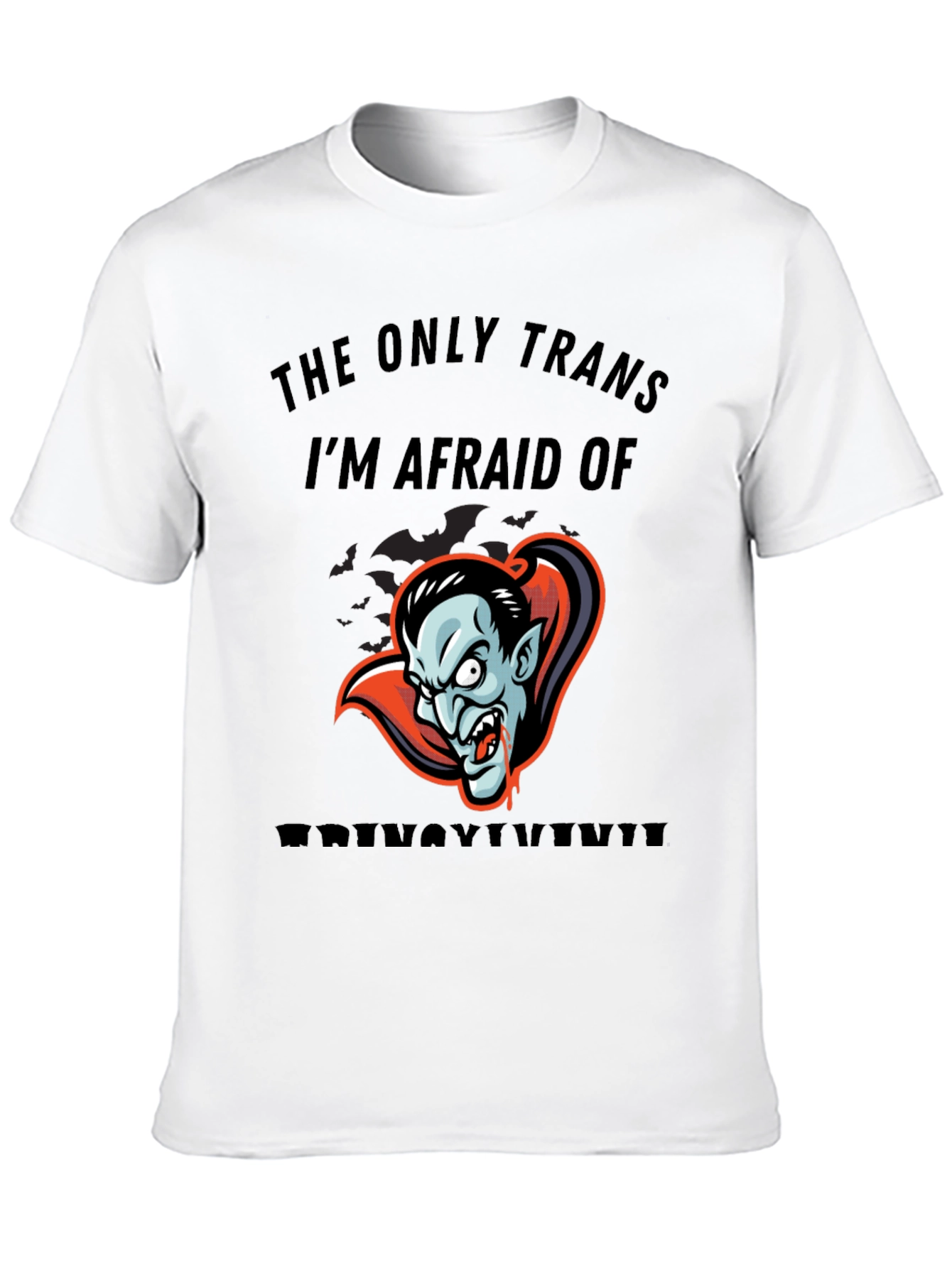 Transylvania Vampire Graphic Tee - Spooky Halloween