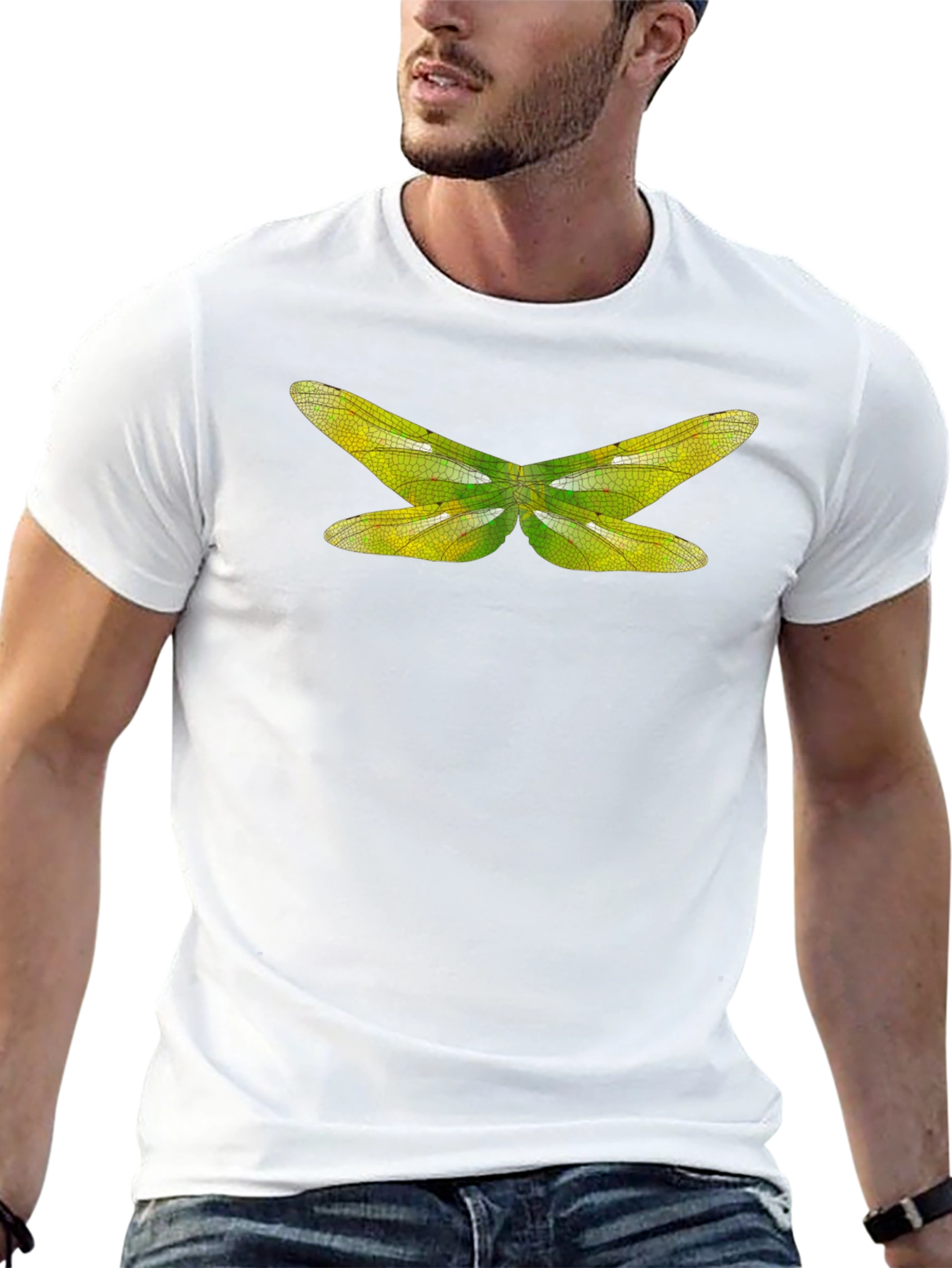 Dragonfly Wings Graphic Tee - Nature Lovers T-Shirt