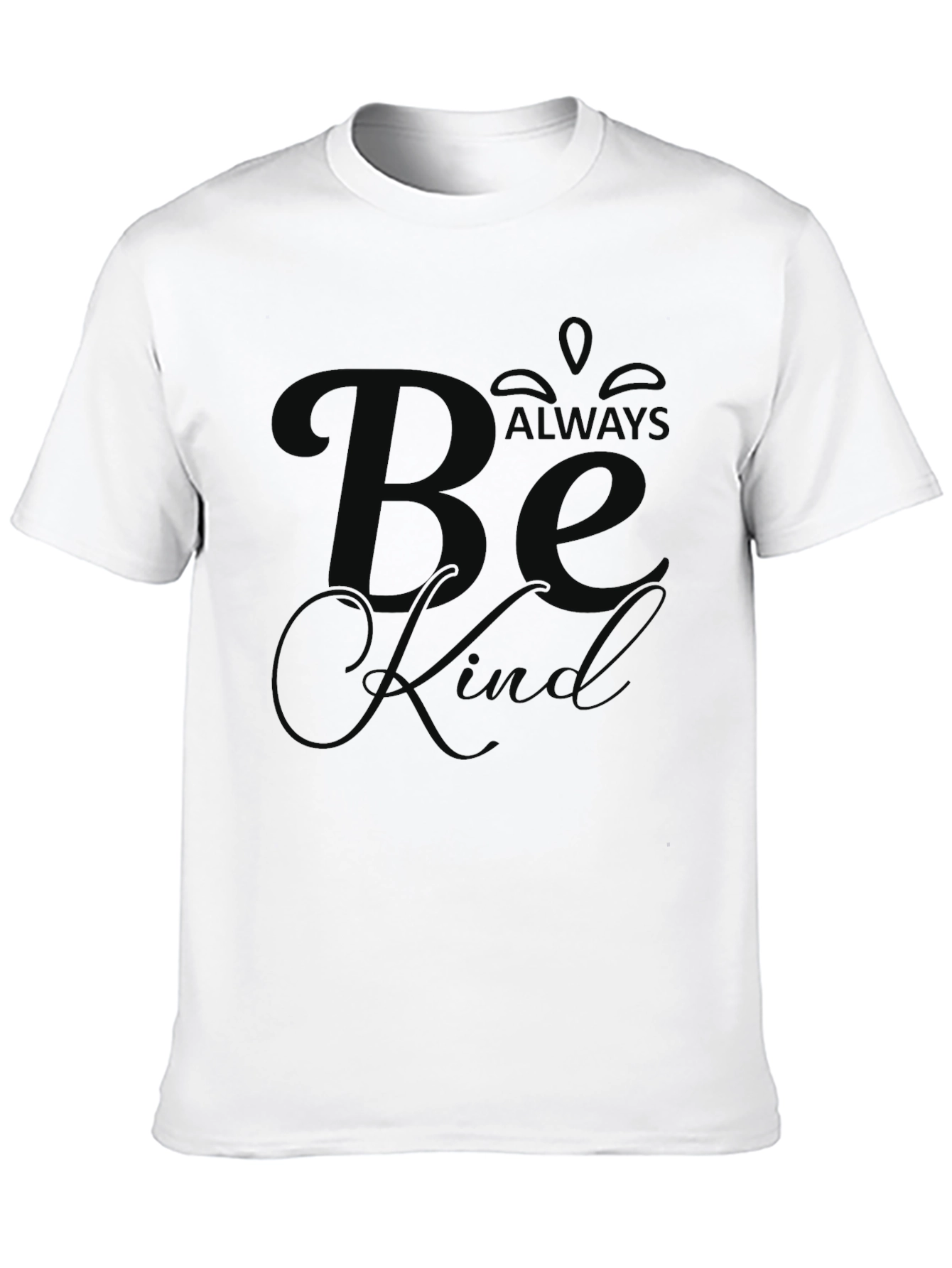 Always Be Kind Black Graphic Tee
