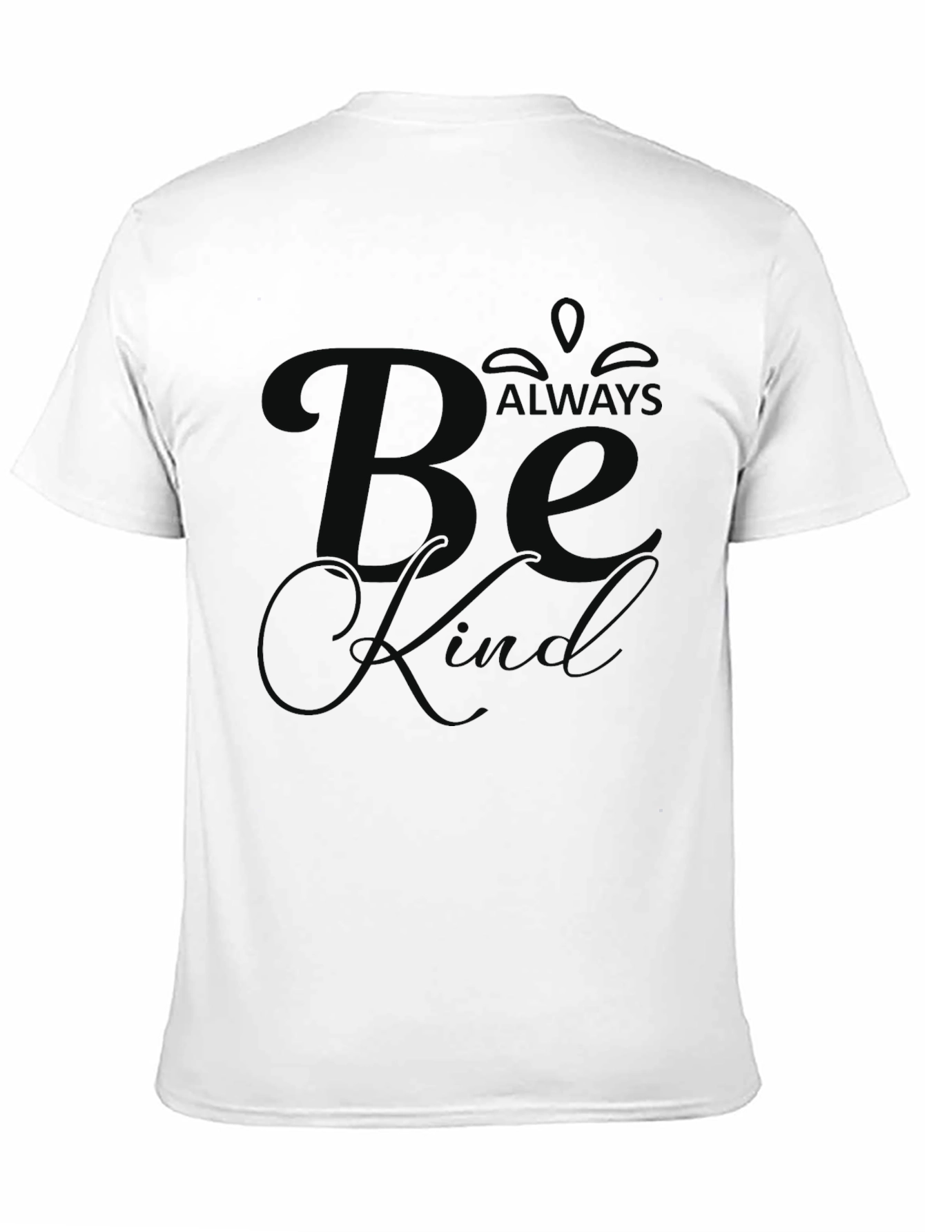 Always Be Kind Black Graphic Tee