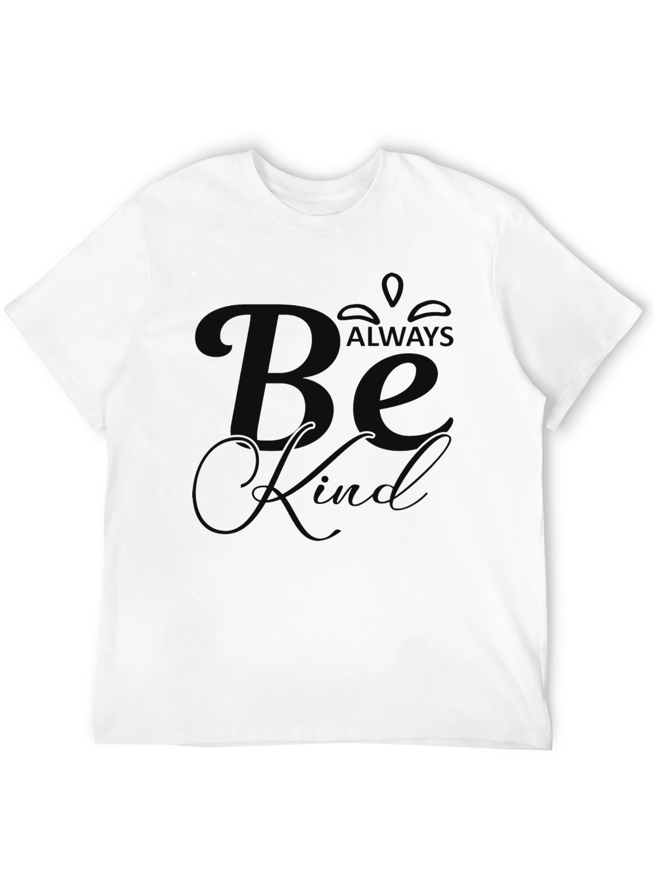 Always Be Kind Black Graphic Tee