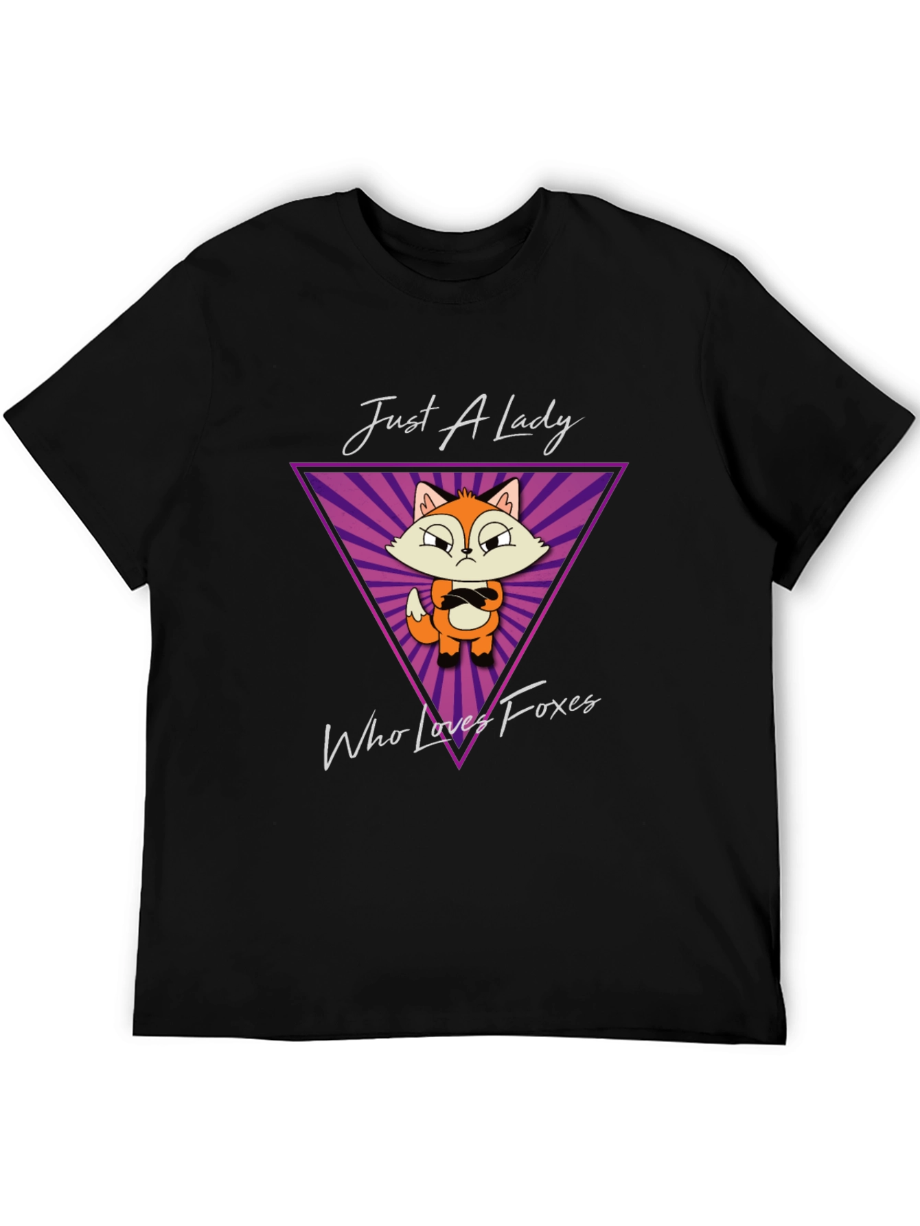 Just A Lady Who Loves Foxes T-Shirt