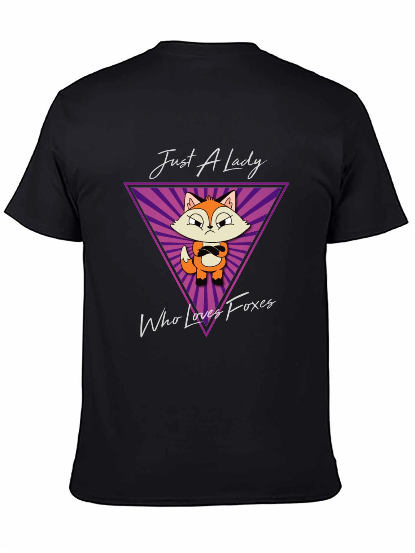 Just A Lady Who Loves Foxes T-Shirt