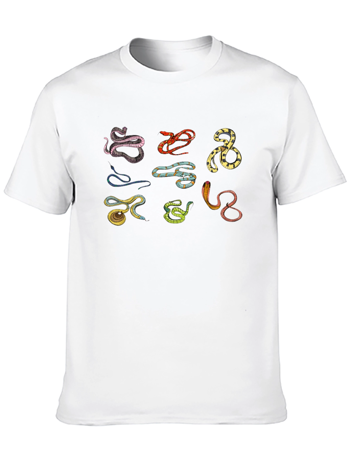 Snakes Graphic T-Shirt - Reptile Lovers Tee