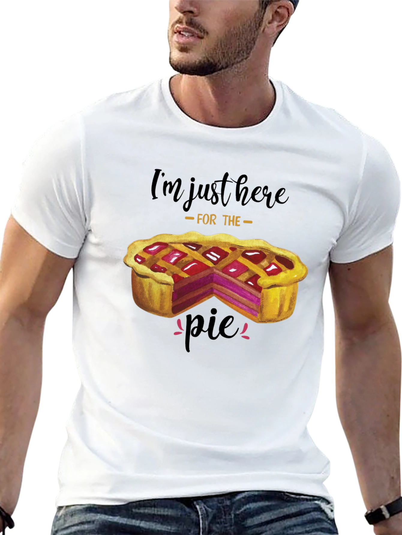 Im Just Here For The Pie T-Shirt