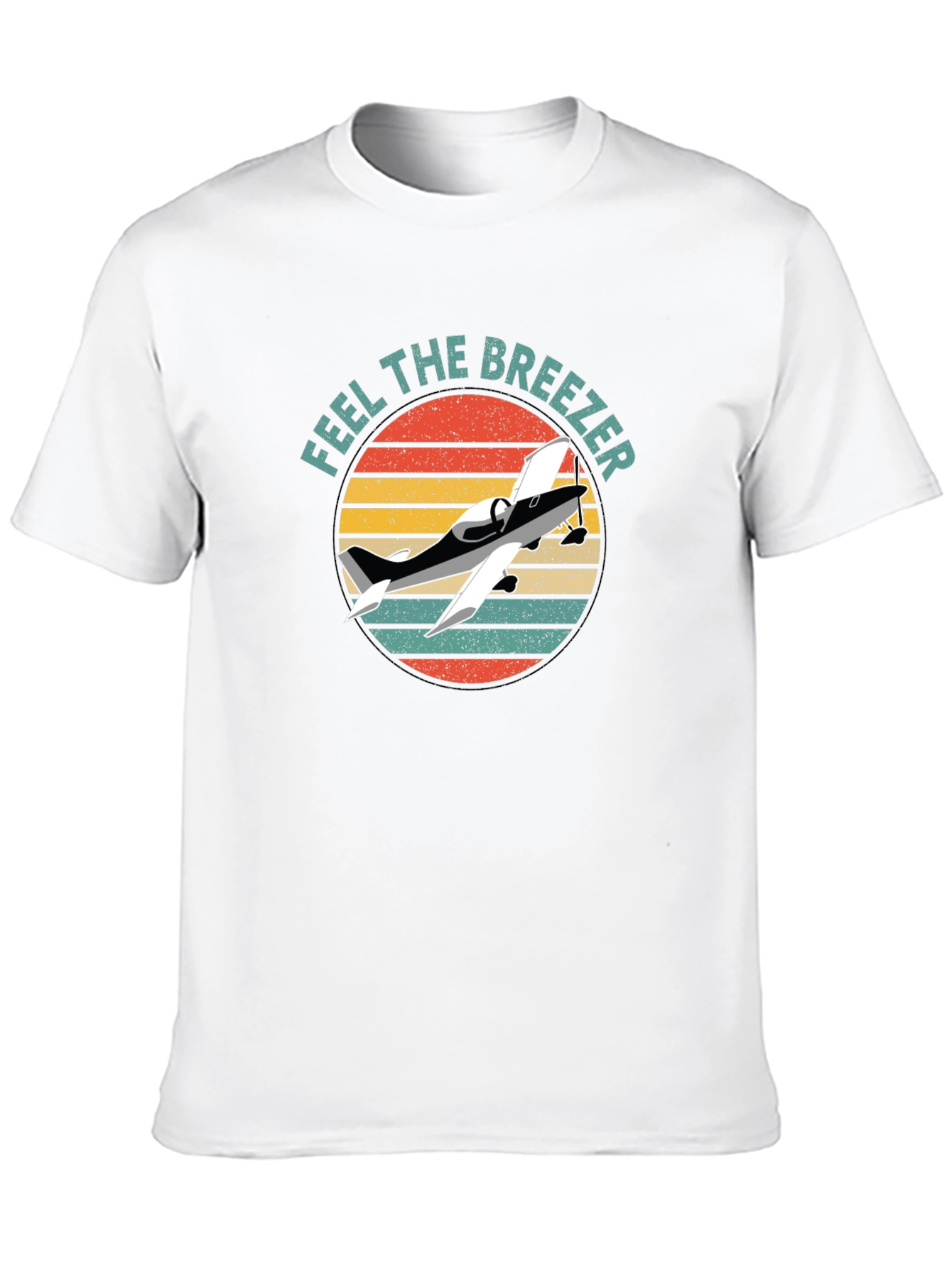 Feel the Breezer Airplane Graphic Tee