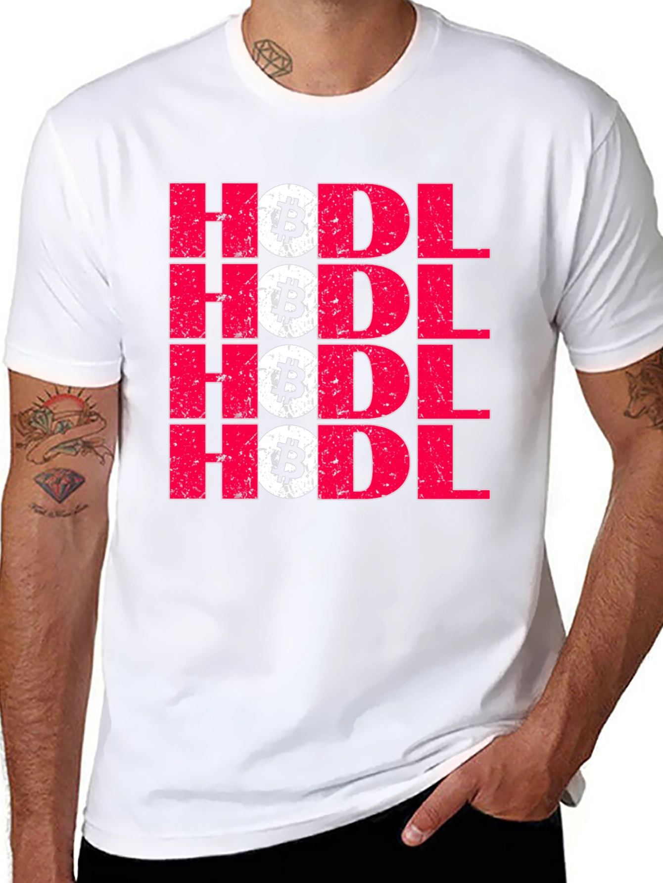 HODL Bitcoin Crypto T-Shirt