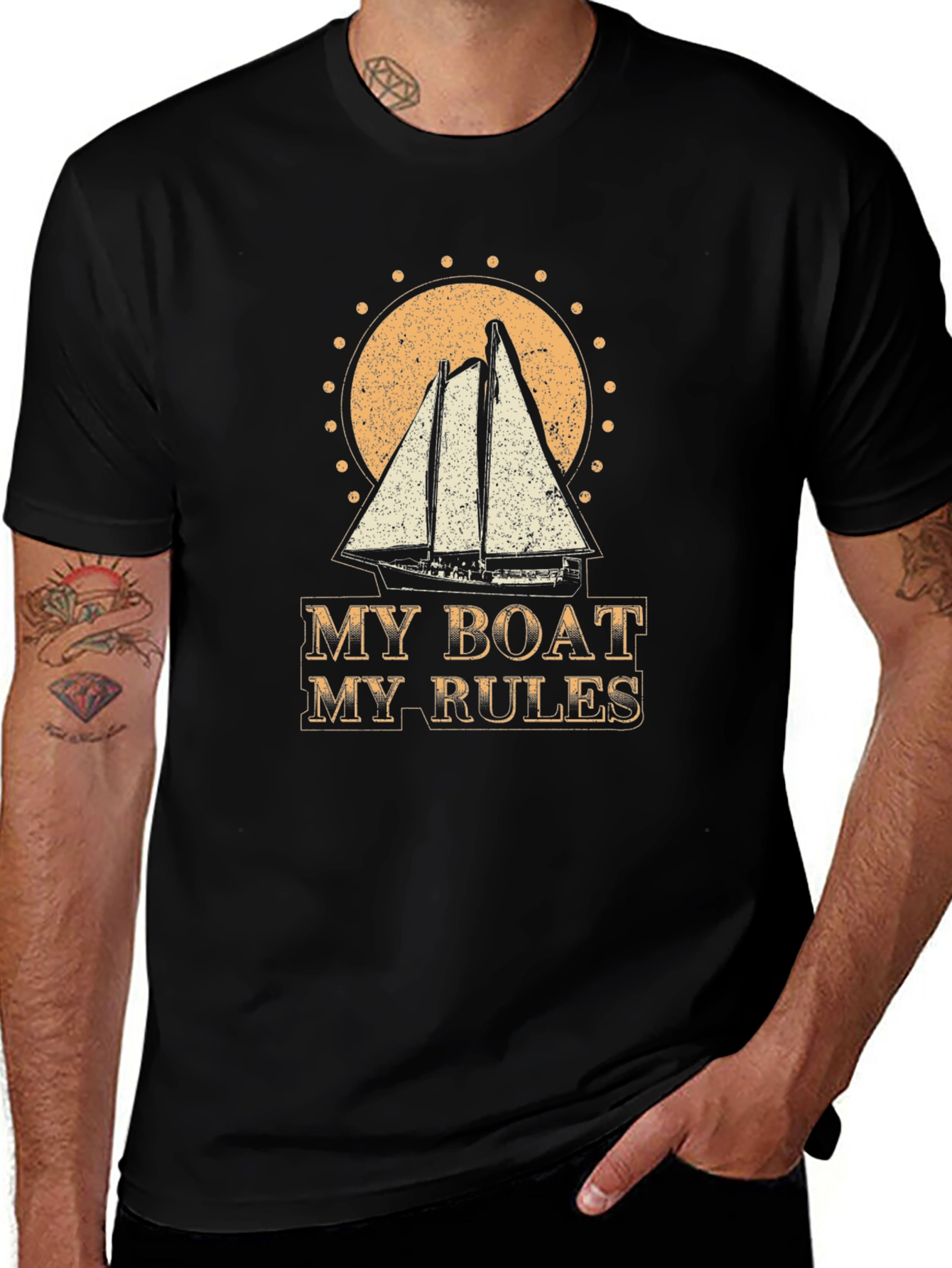 My Boat My Rules Graphic Tee