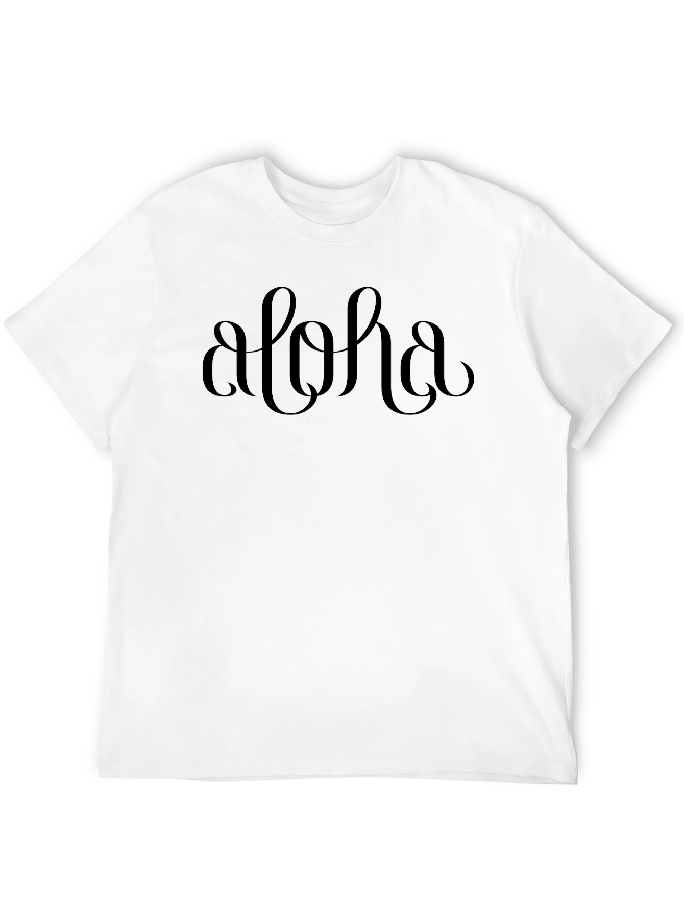Aloha Black Graphic Tee