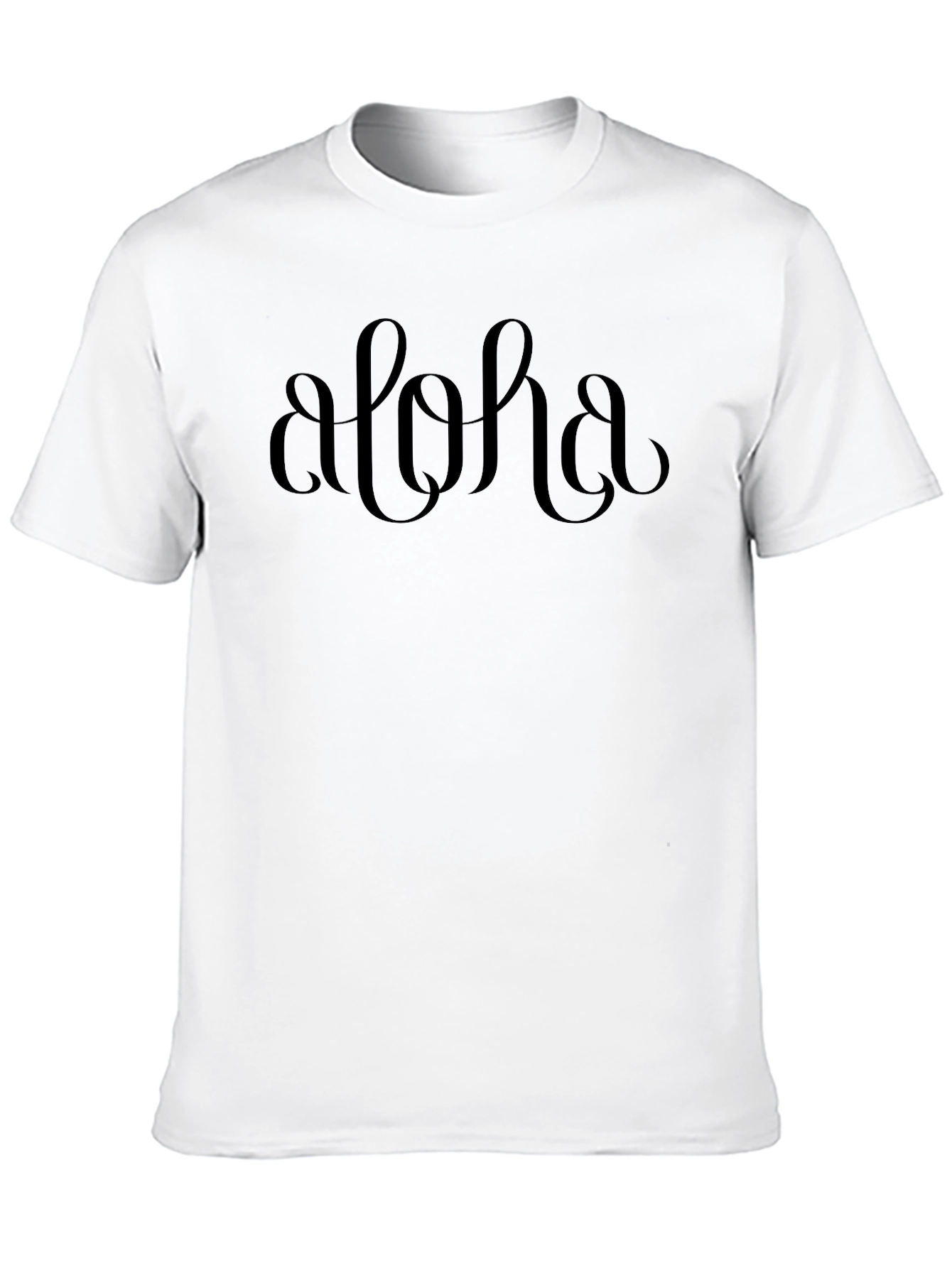 Aloha Black Graphic Tee