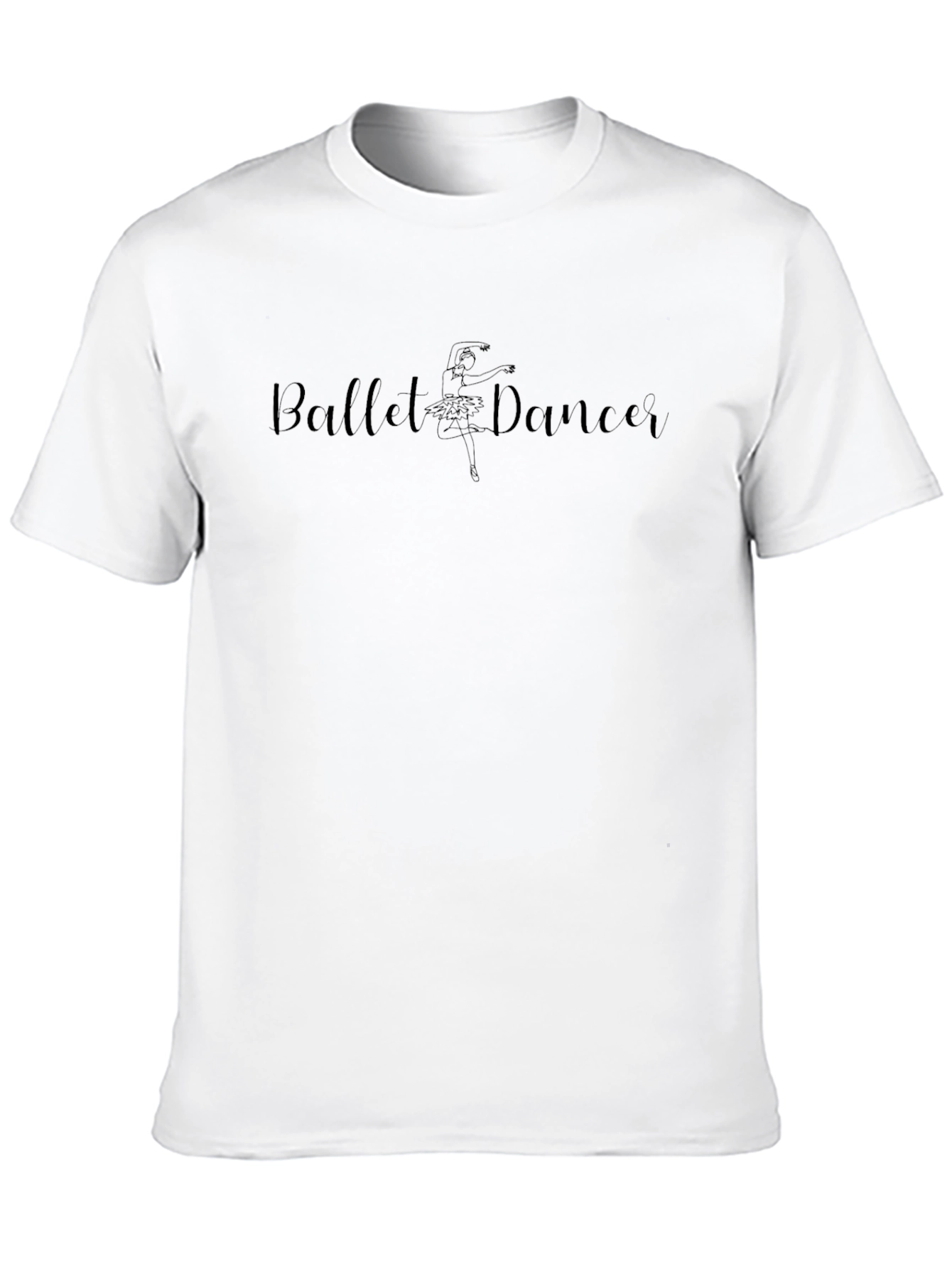 Ballet Dancer Graphic Tee - Soft Cotton Blend