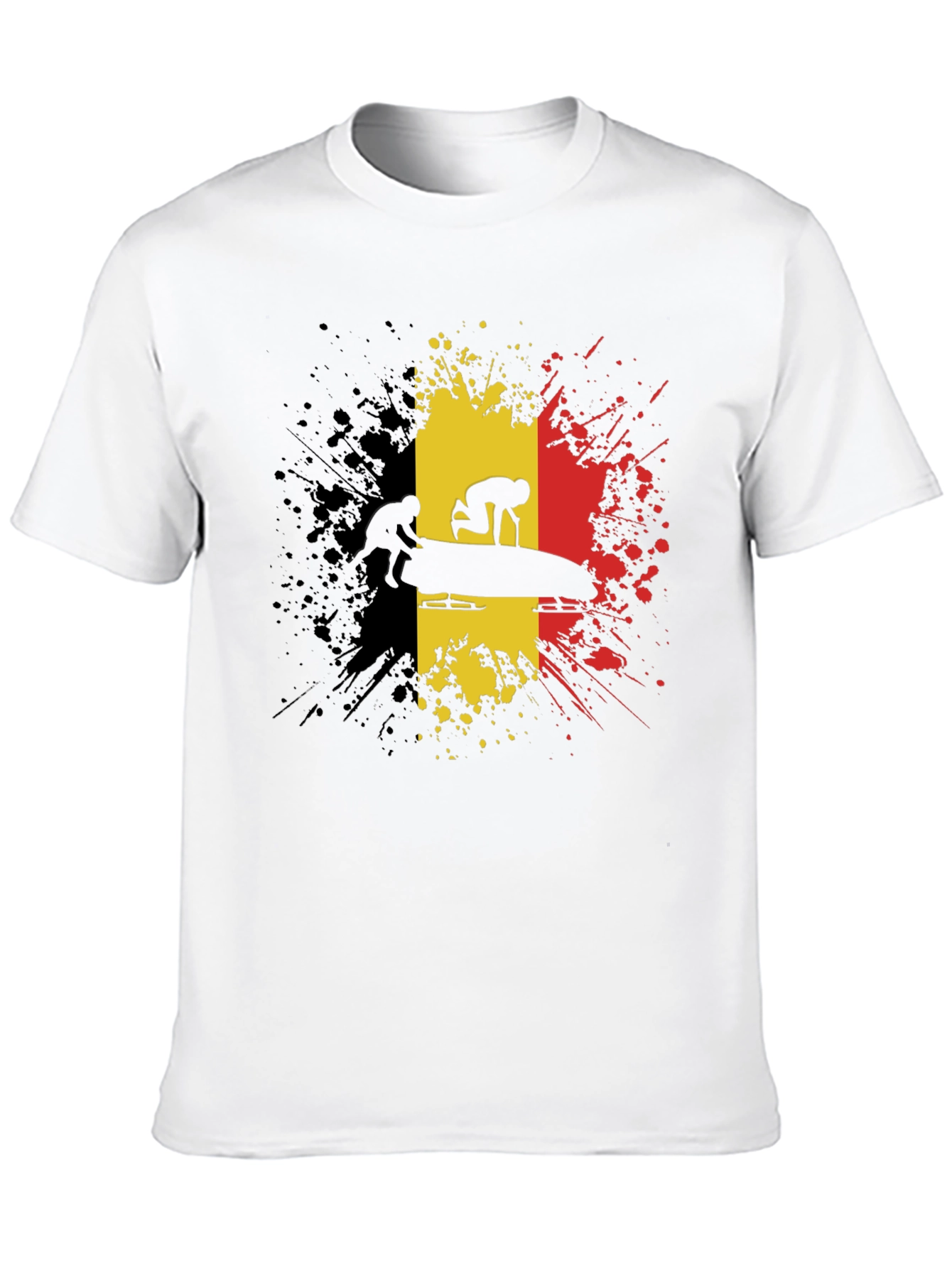 Belgium Bobsled T-Shirt - Black