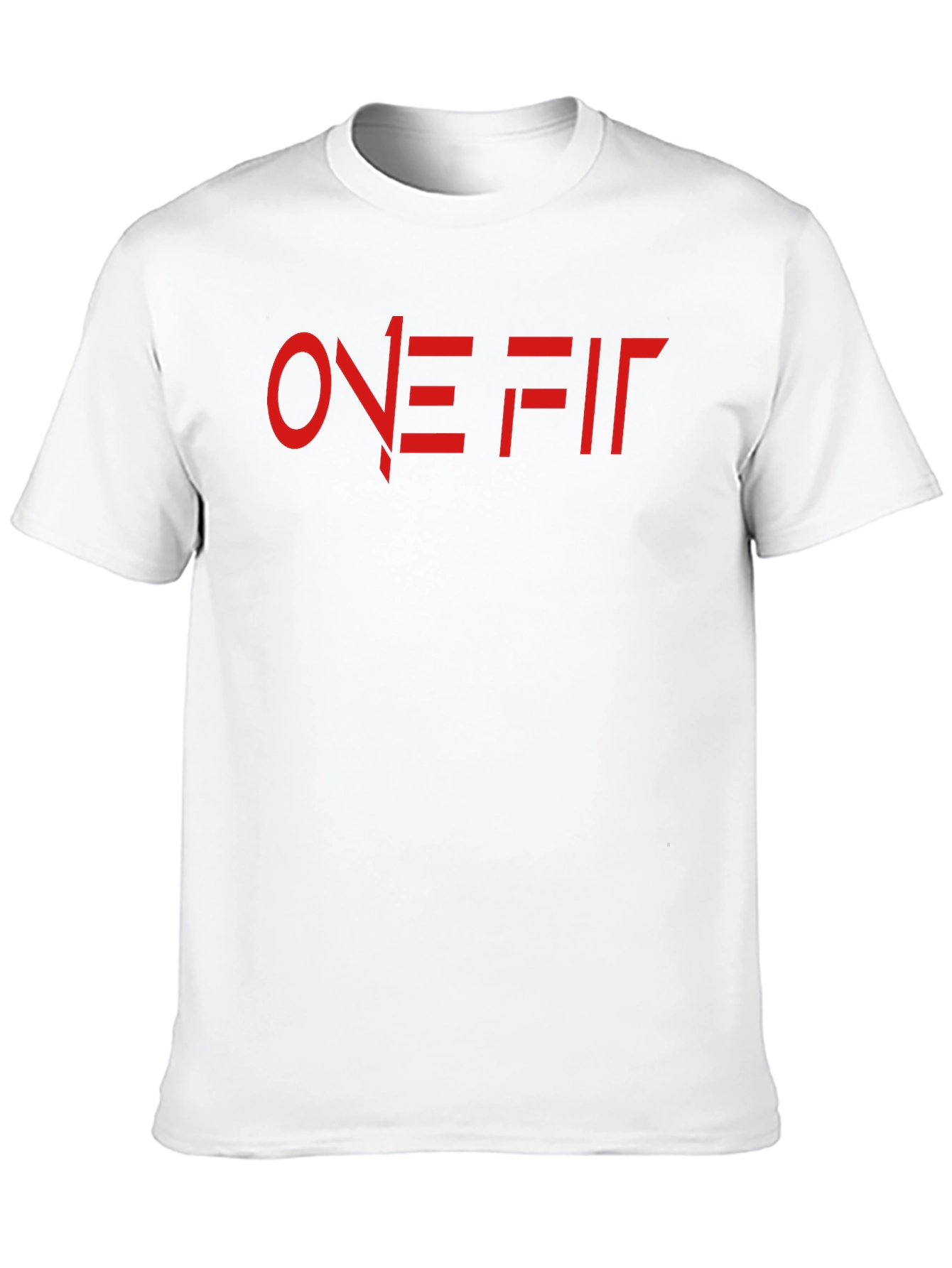 ONE FIT Graphic Tee - Black Cotton Blend