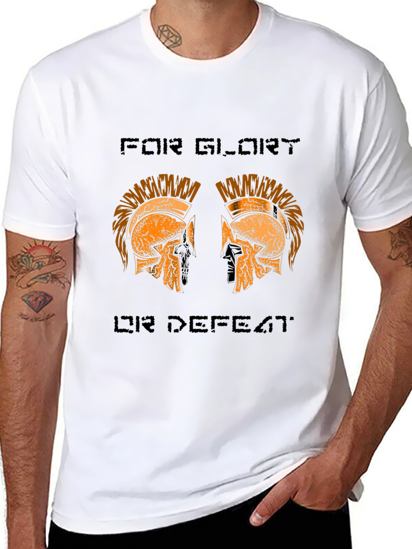 For Glory or Defeat Graphic T-Shirt
