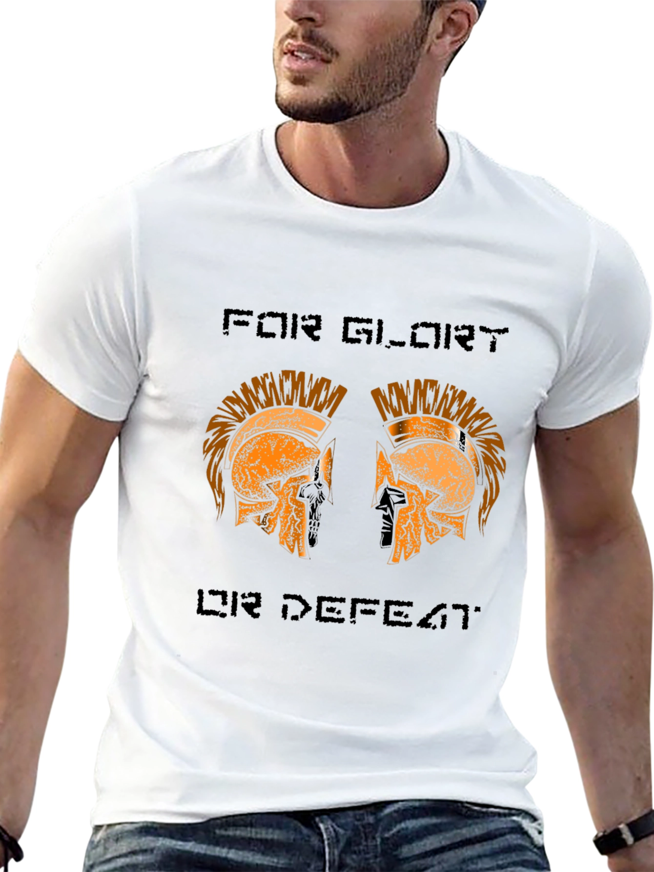 For Glory or Defeat Graphic T-Shirt