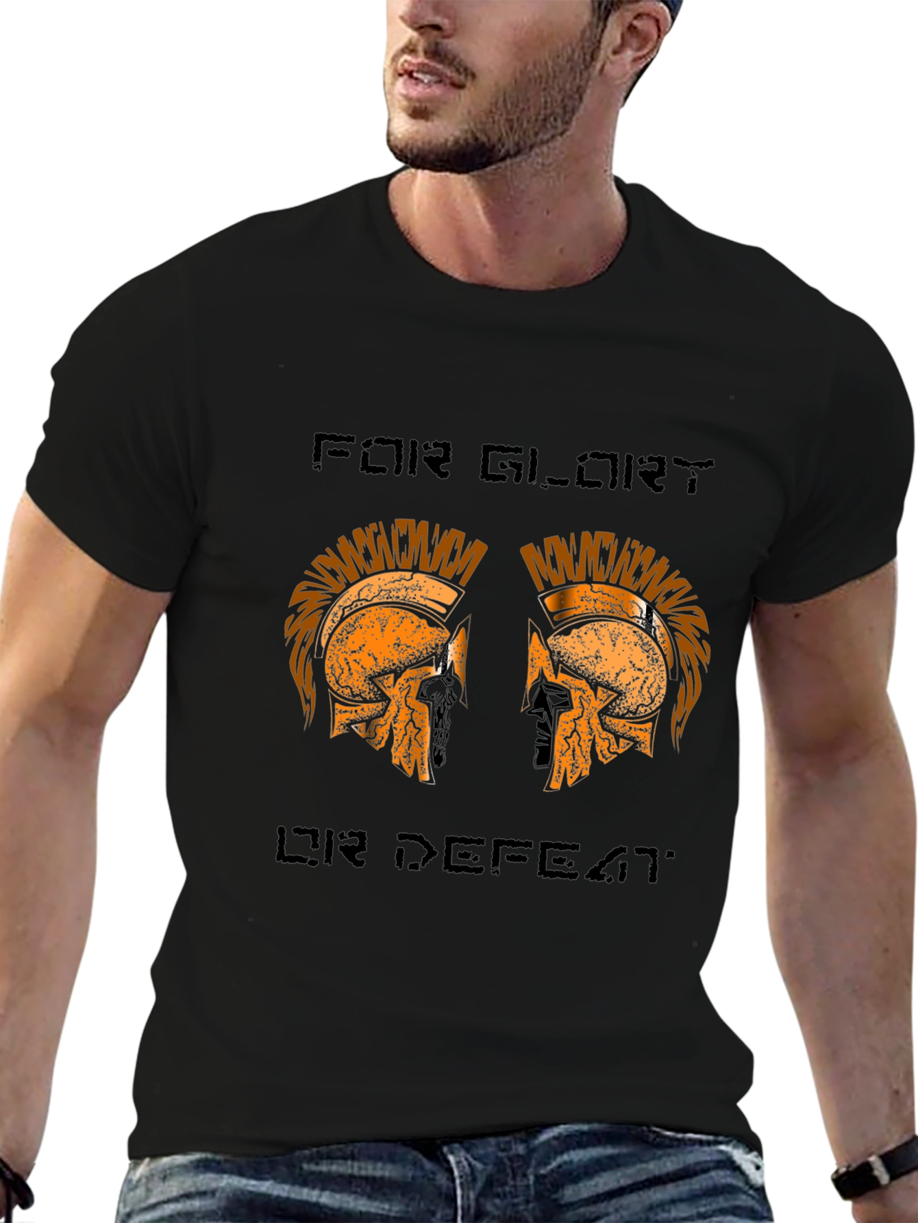 For Glory or Defeat Graphic T-Shirt