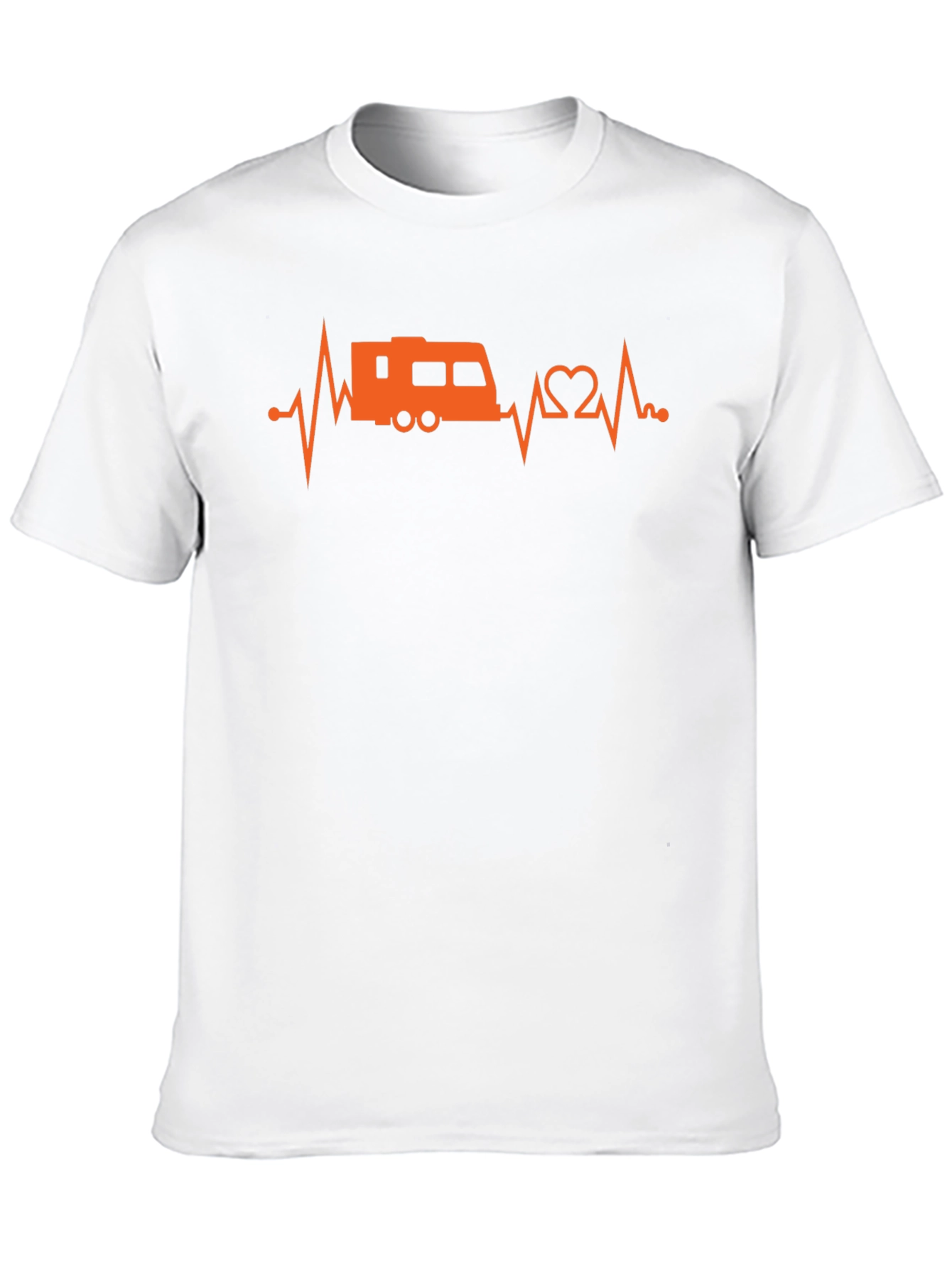 RV Heartbeat T-Shirt - Camping Life