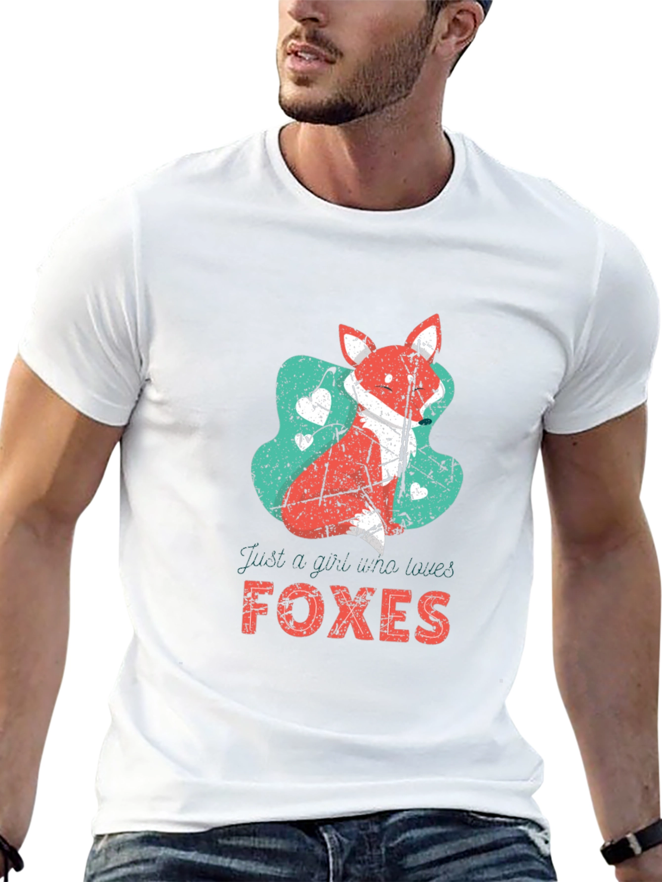 Fox Lover Graphic T-Shirt - Unisex Crew Neck Tee