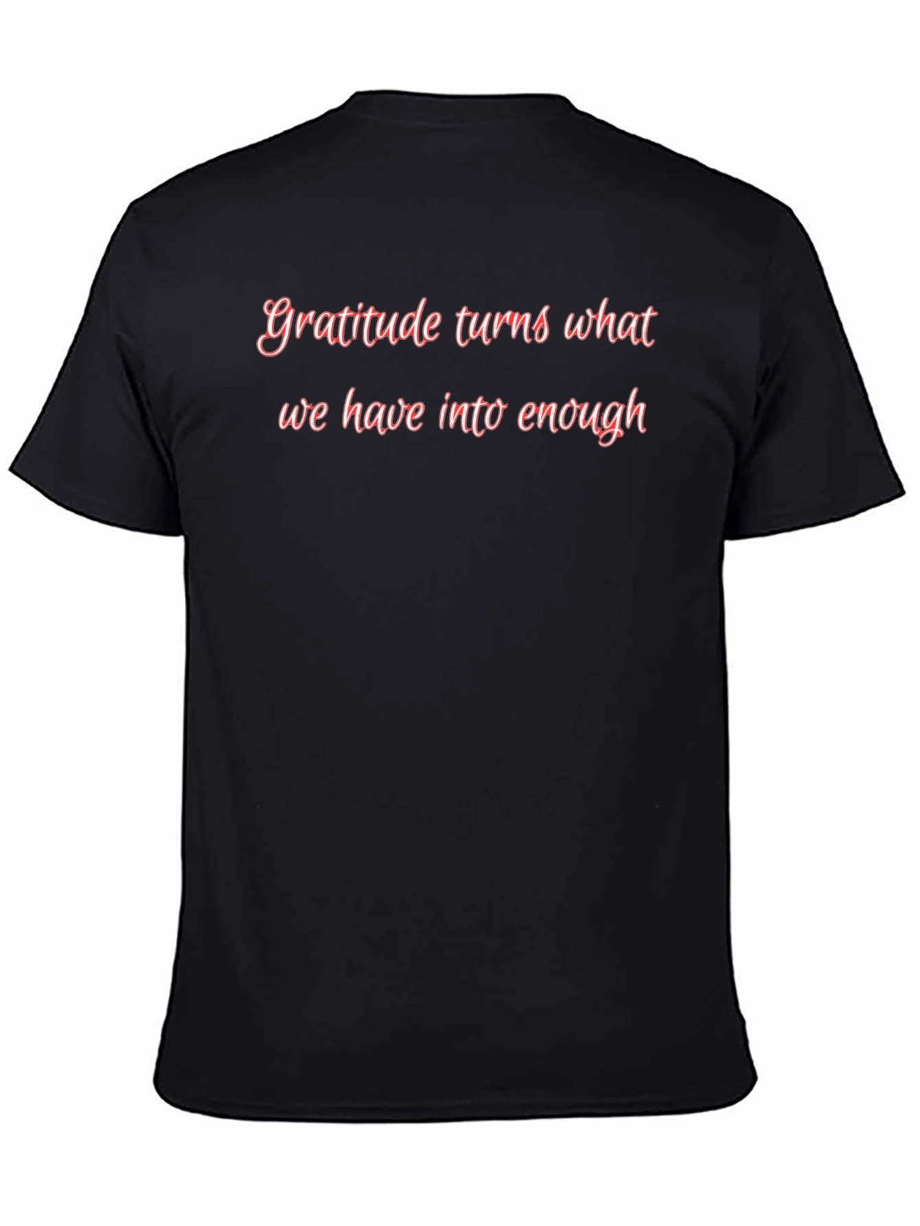 Gratitude Turns What We Have T-Shirt