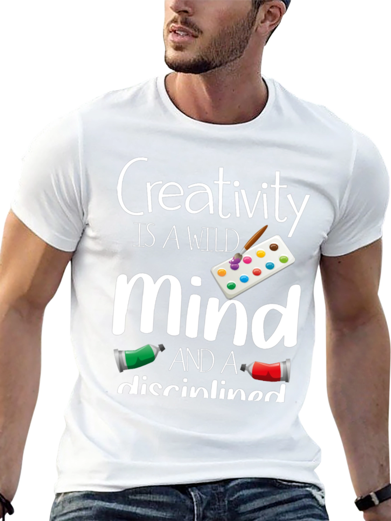Creativity Wild Mind T-Shirt Black Unisex