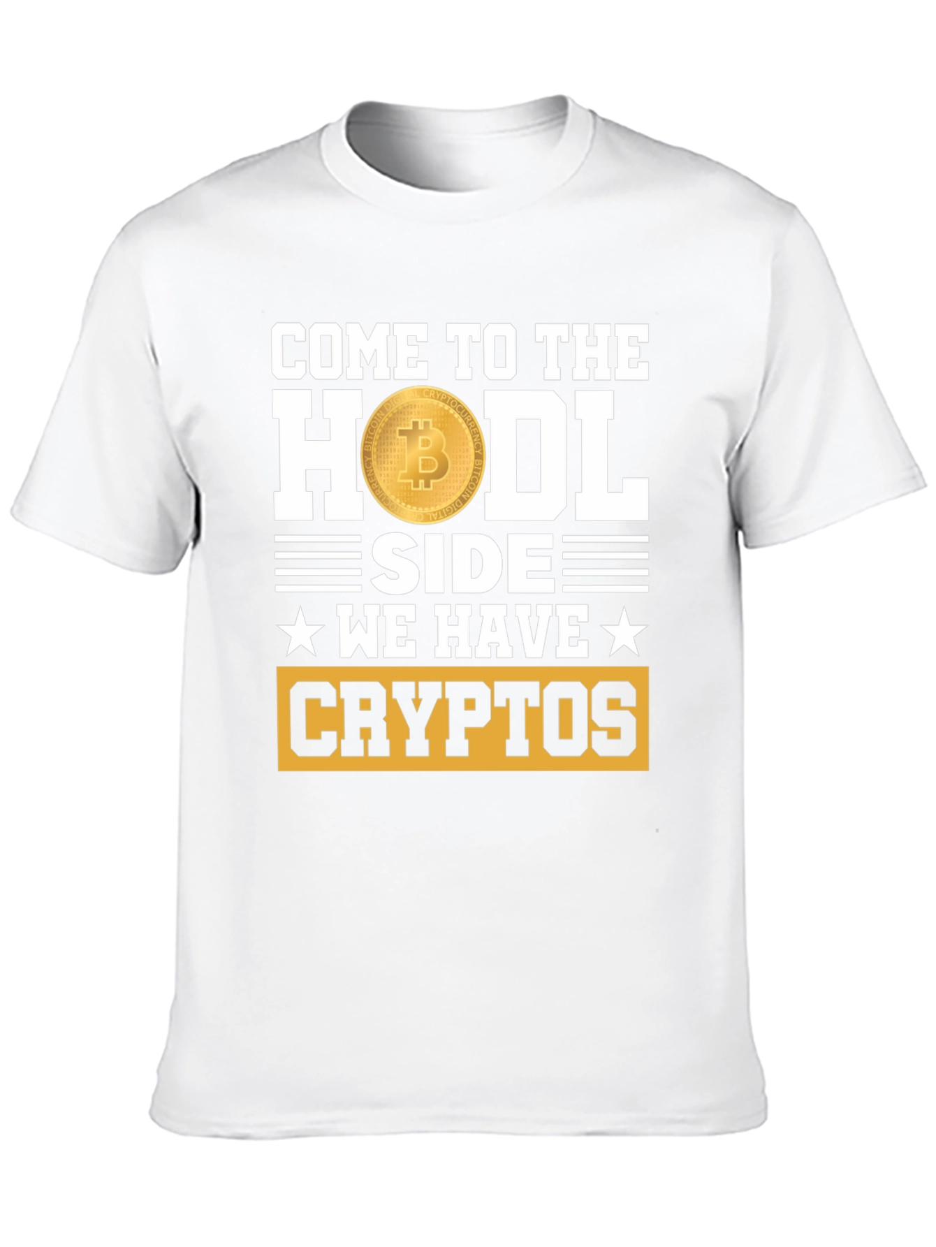 HODL Side Crypto T-Shirt