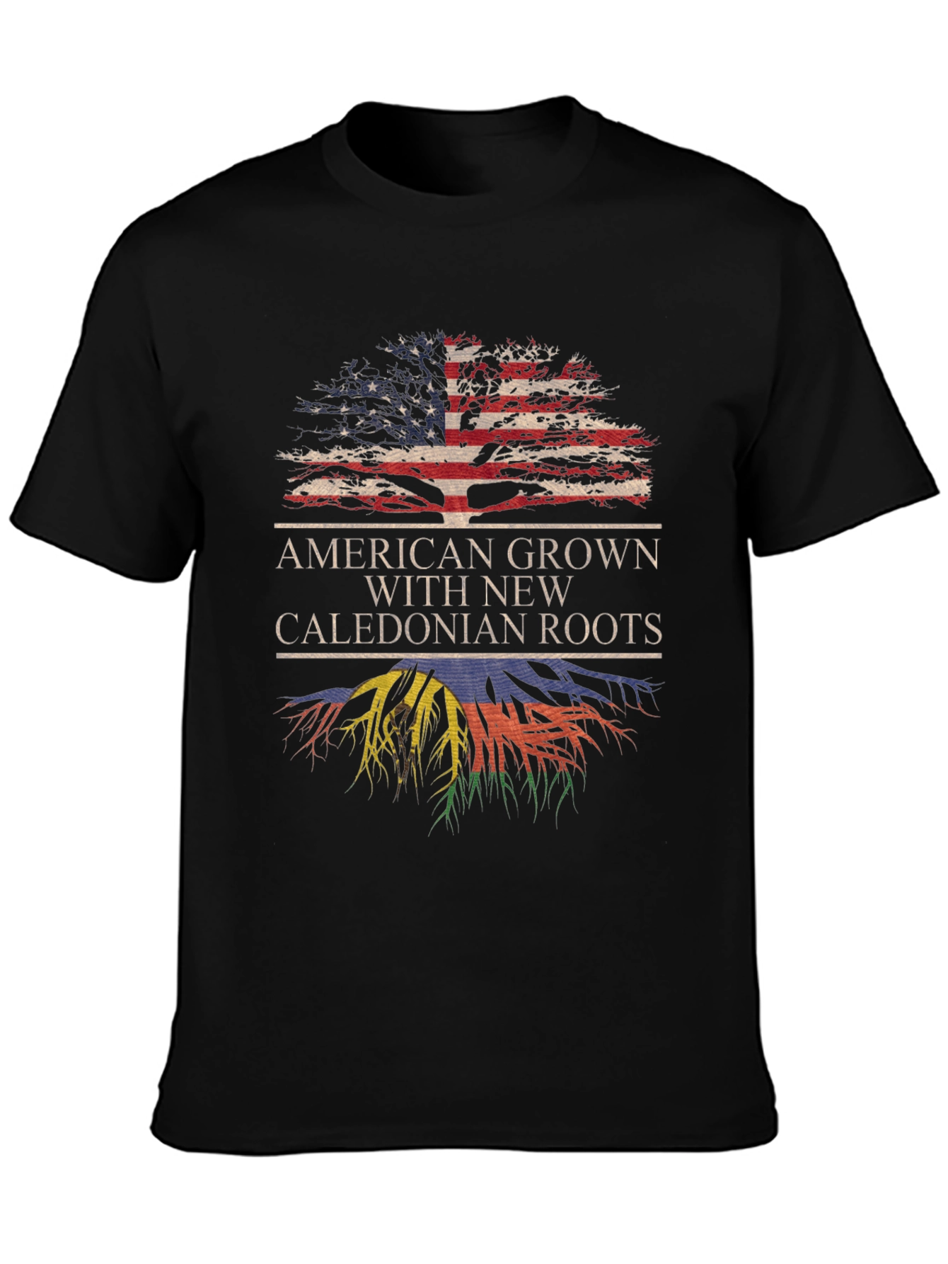 American Grown New Caledonian Roots T-Shirt