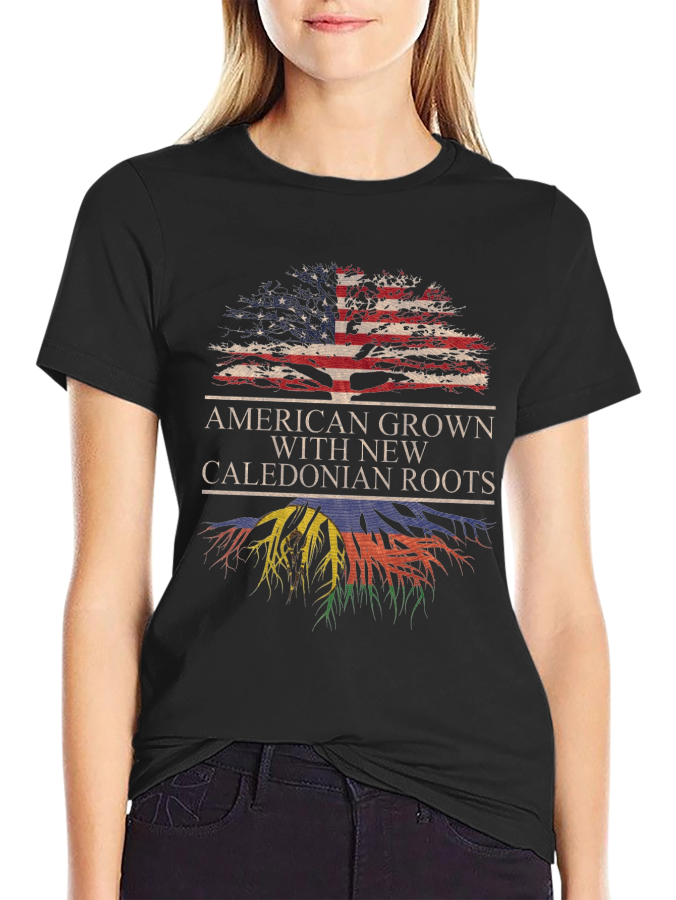 American Grown New Caledonian Roots T-Shirt