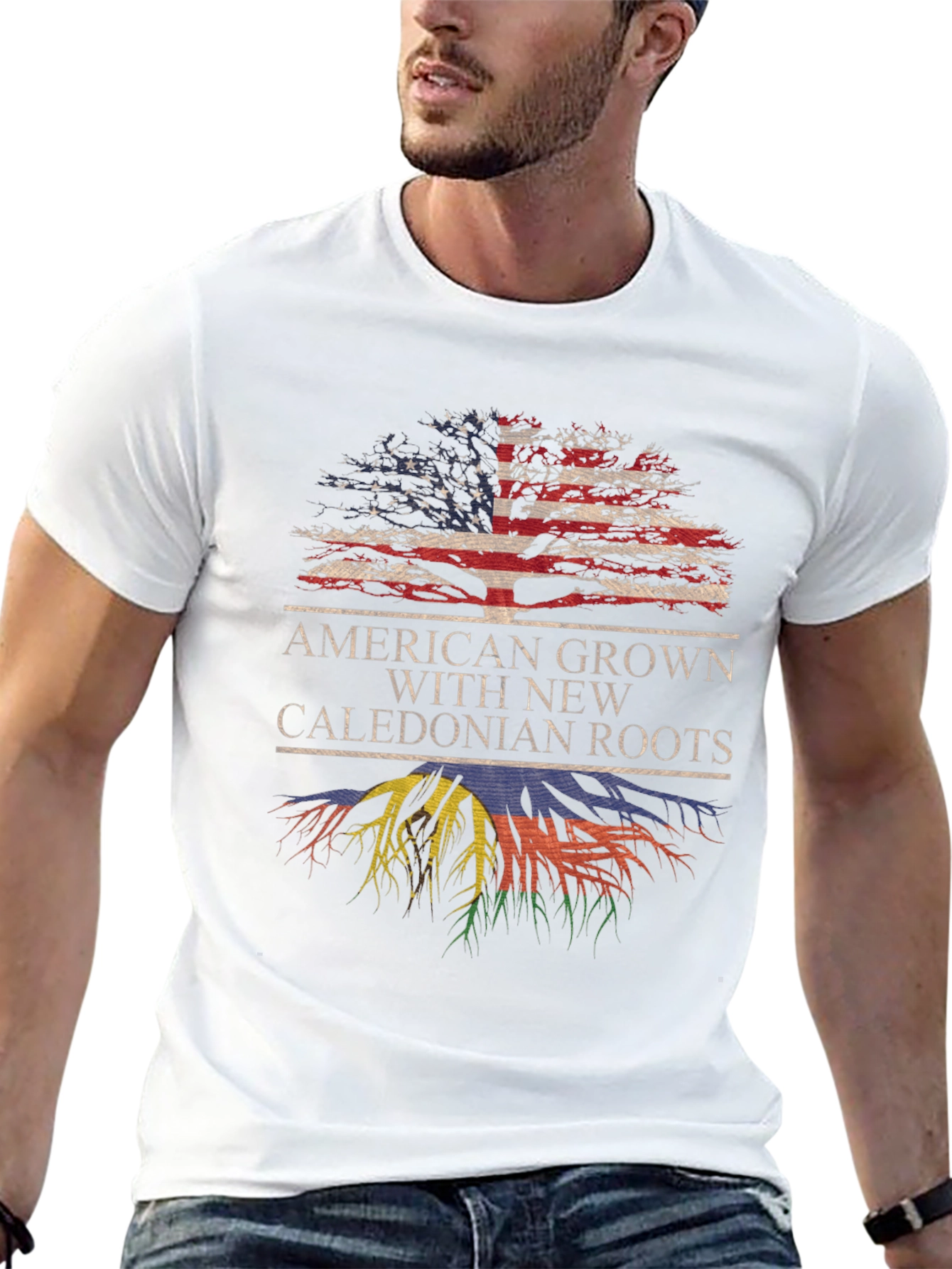 American Grown New Caledonian Roots T-Shirt
