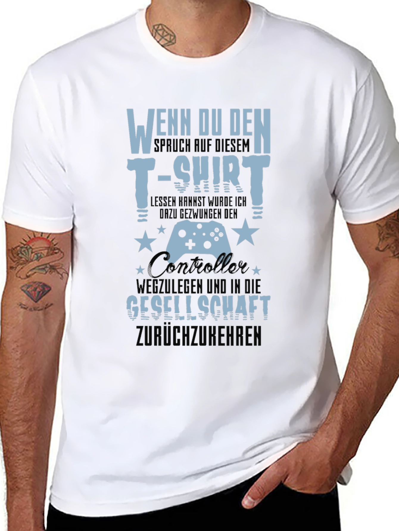 Gamer T-Shirt - Wenn Du Den Spruch