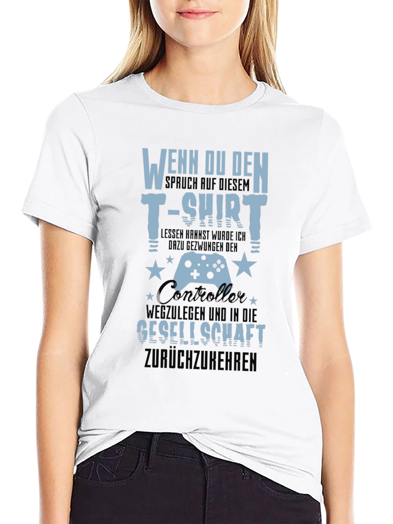 Gamer T-Shirt - Wenn Du Den Spruch
