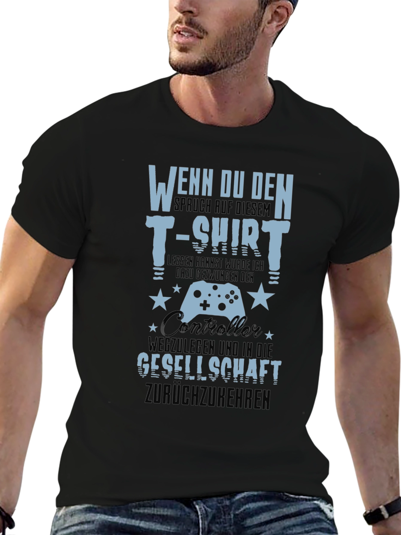 Gamer T-Shirt - Wenn Du Den Spruch