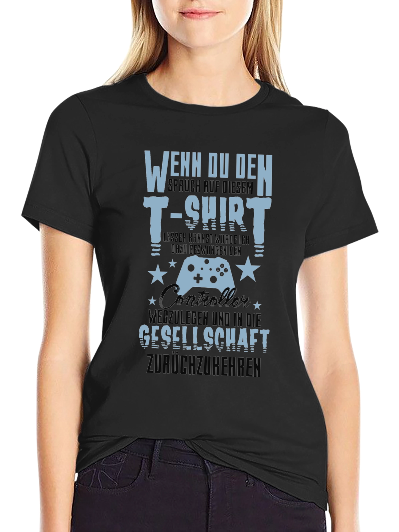 Gamer T-Shirt - Wenn Du Den Spruch
