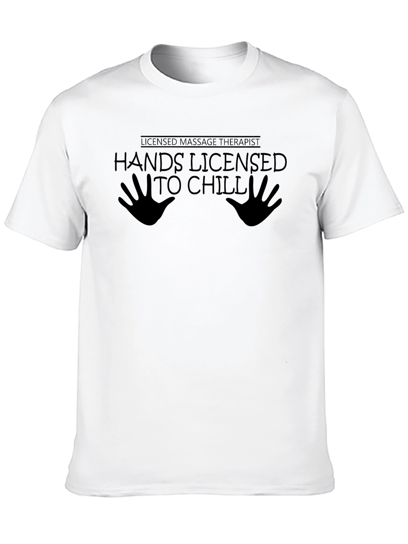 Licensed Massage Therapist Hands Graphic T-Shirt